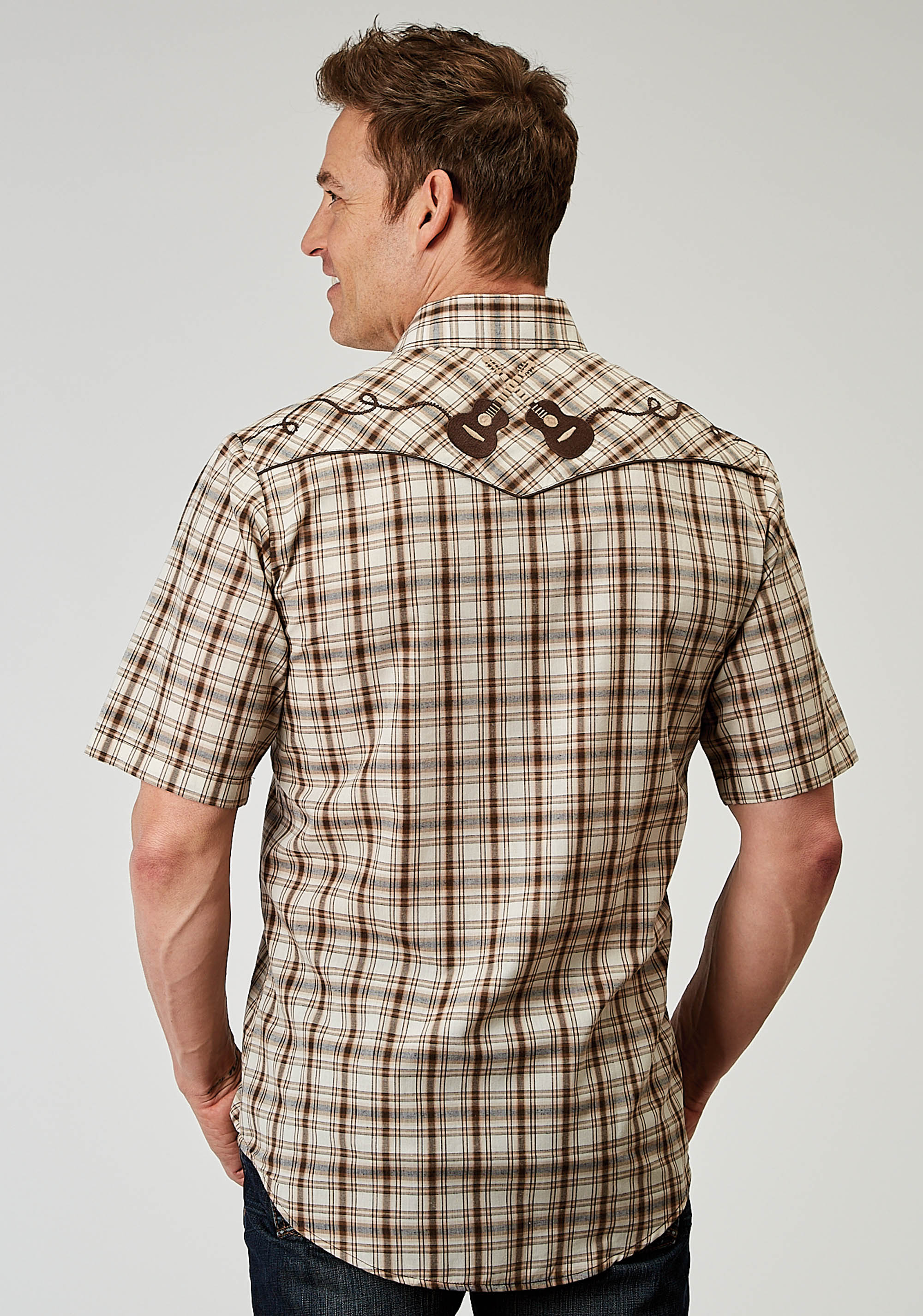 Karman Special Styles Mens Brown 1968 Desert Plaid