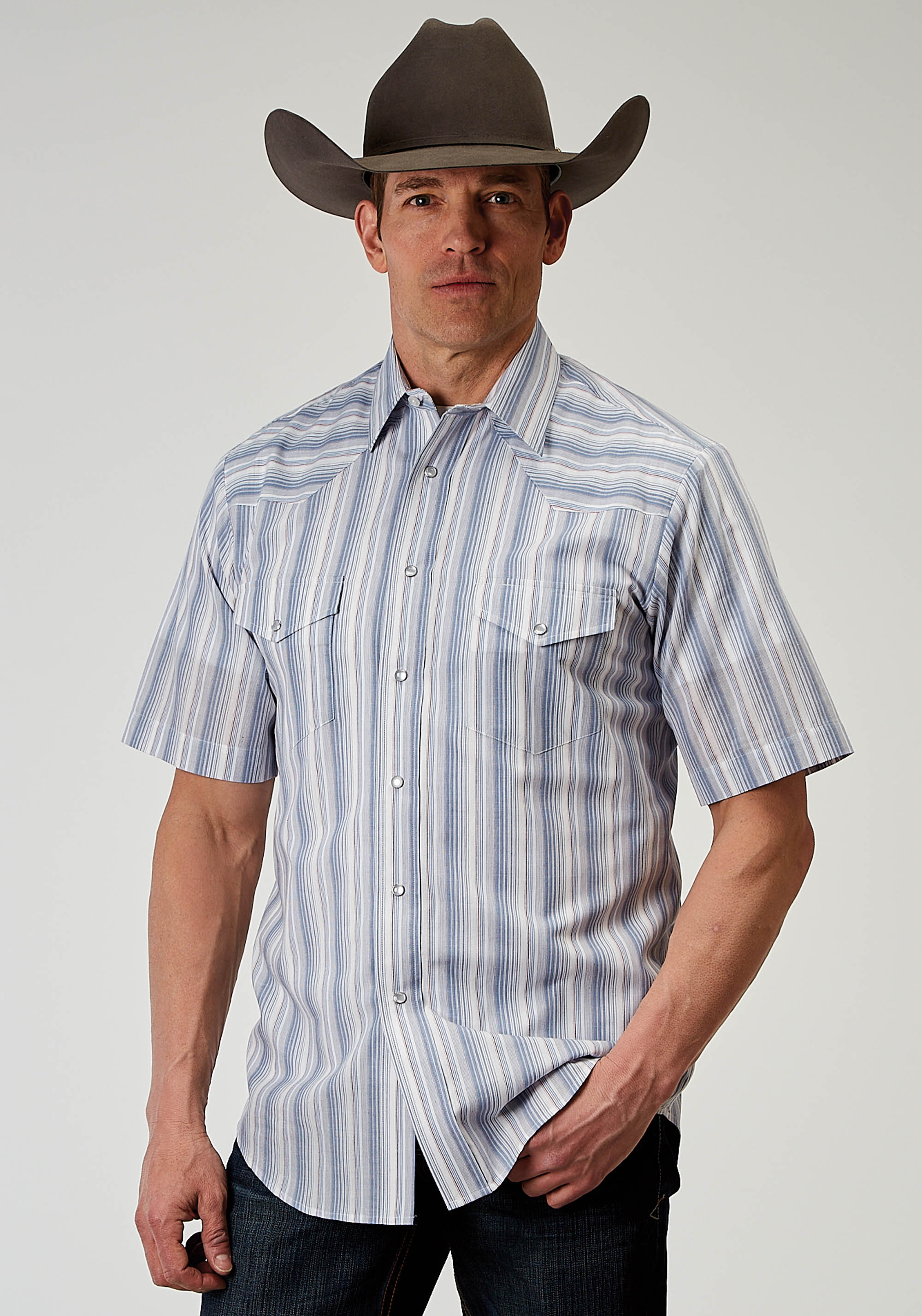 Karman Classics- 55/45 Stripes Mens 1966 Blue Stripe