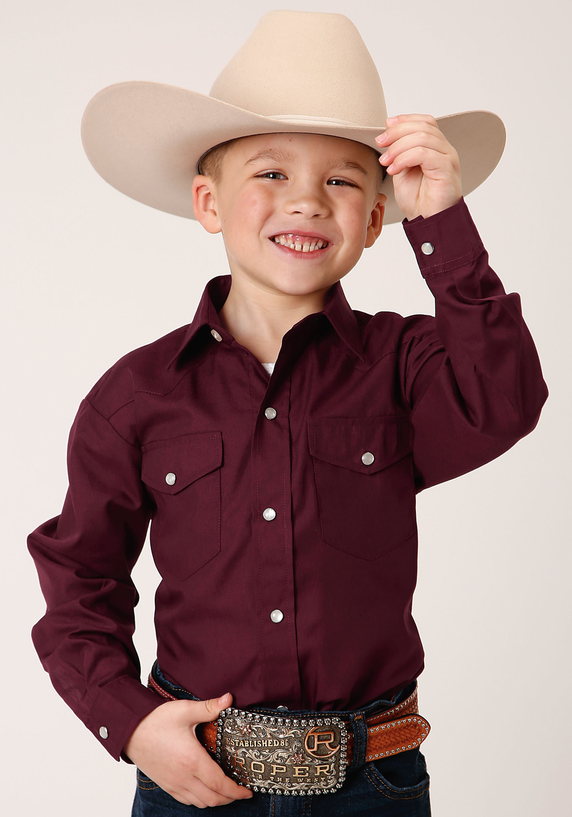 Karman Classics- 55/45 Solids Boys 1240 Solid Broadcloth – Wine