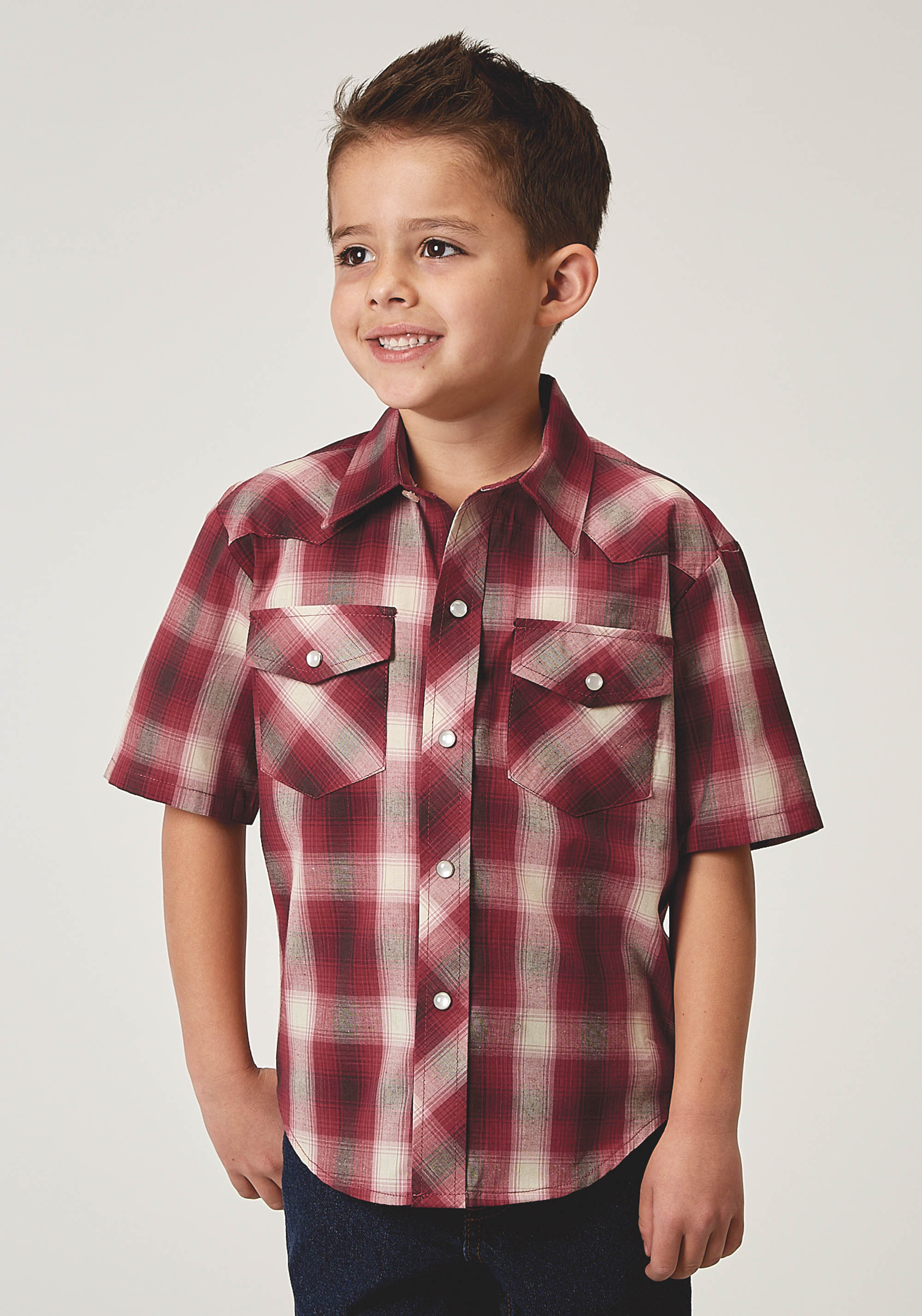 Karman Classics- 55/45 Plaids Boys 1974 Red Plaid