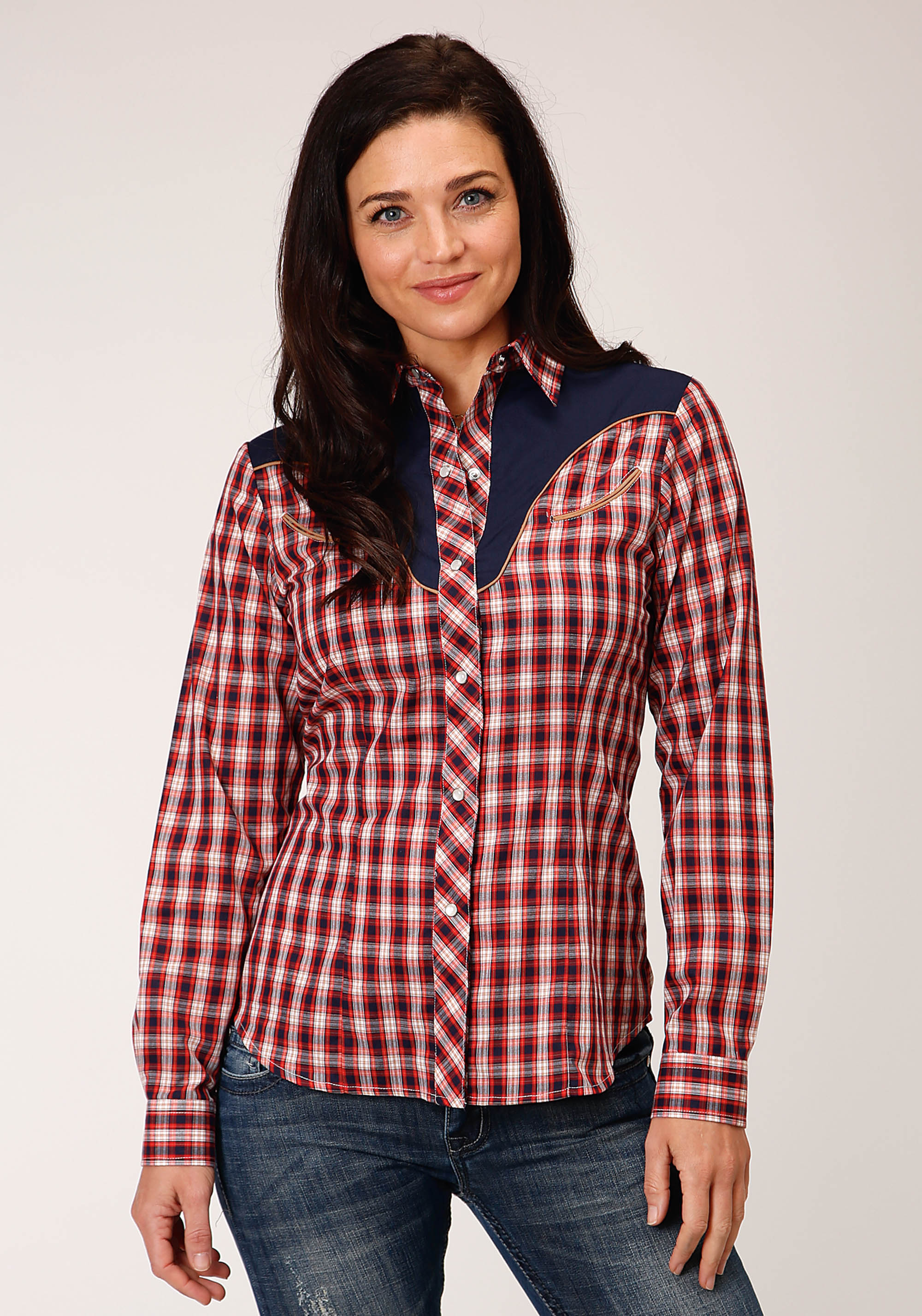 Karman Special Styles Womens Red 1107 Re,na,cr Small Plaid Scale