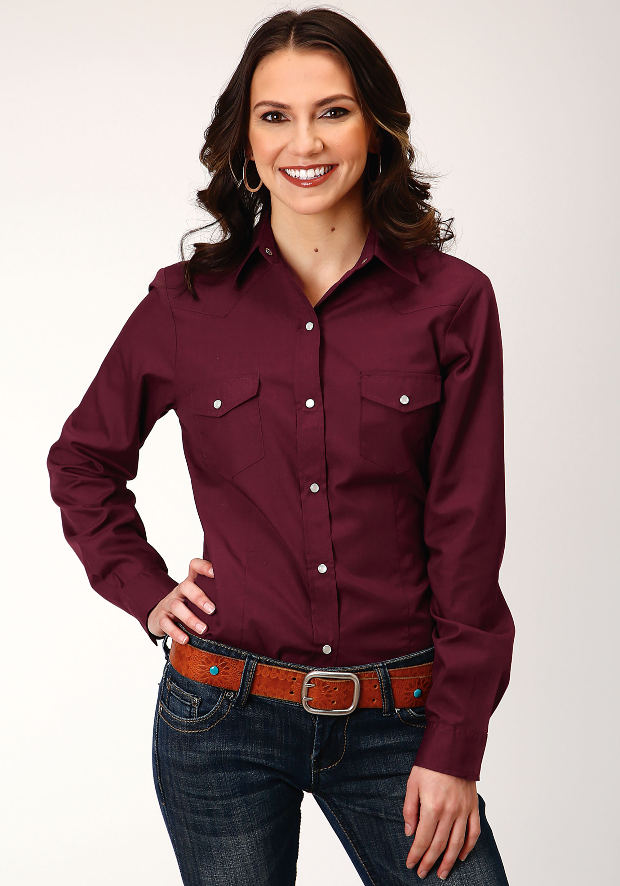 Karman Classics- 55/45 Solids Womens 1240 Solid Broadcloth – Wine