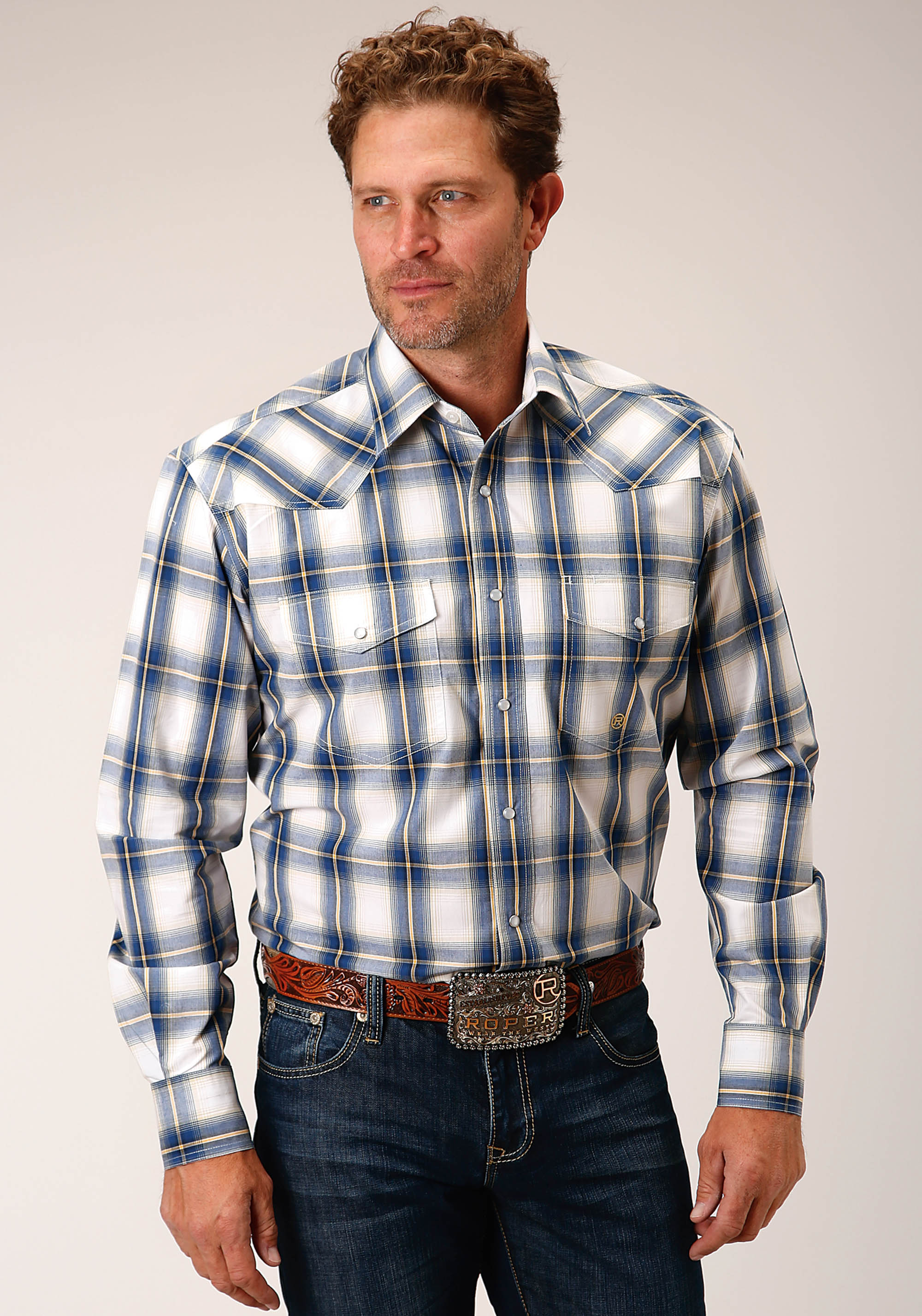 Men’s Amarillo Collection- Clear Skies Mens Blue 1456 Denim Ombre