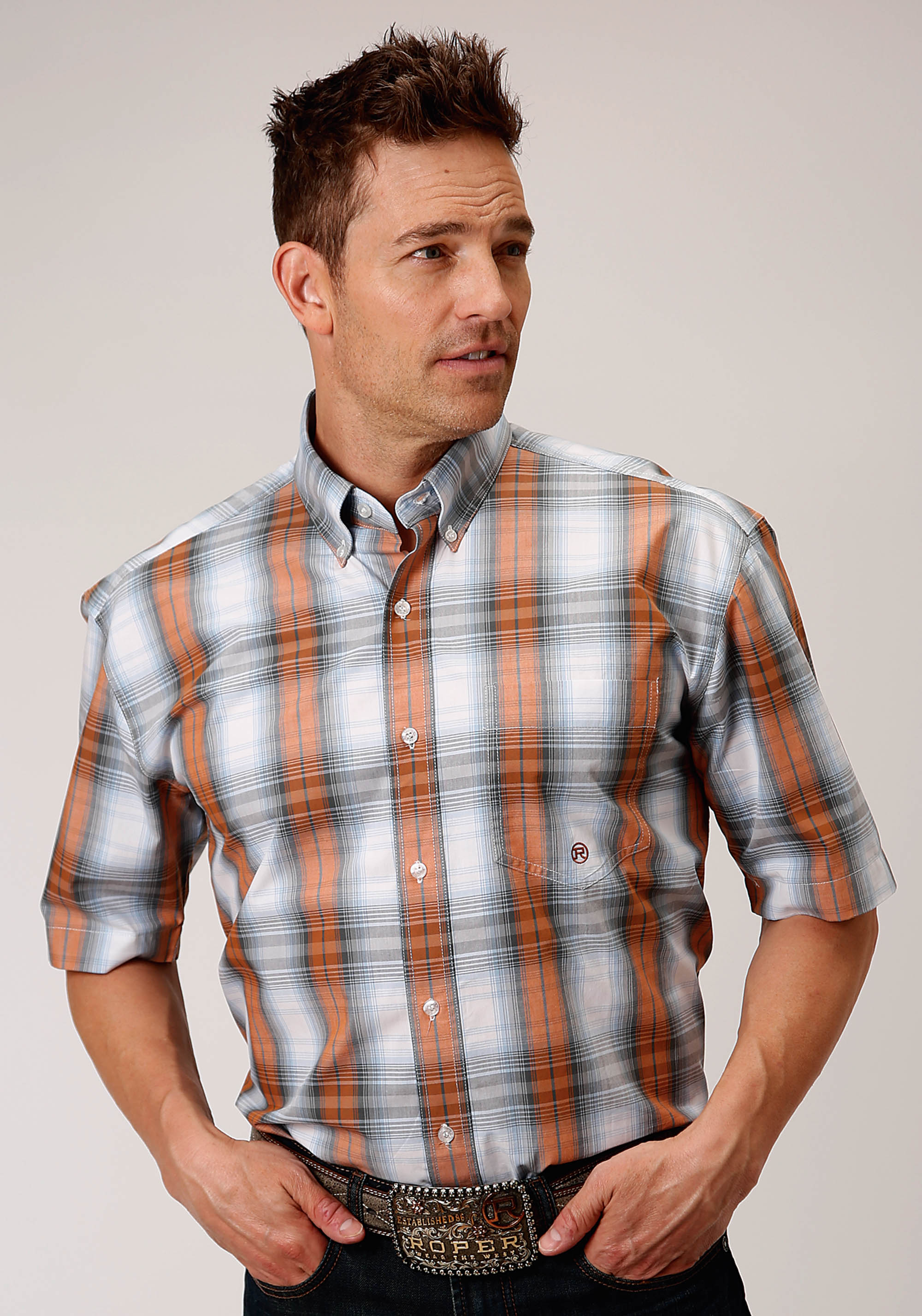 Men’s Amarillo Collection- Setting Sun Mens Grey 1137 Dusk Ombre