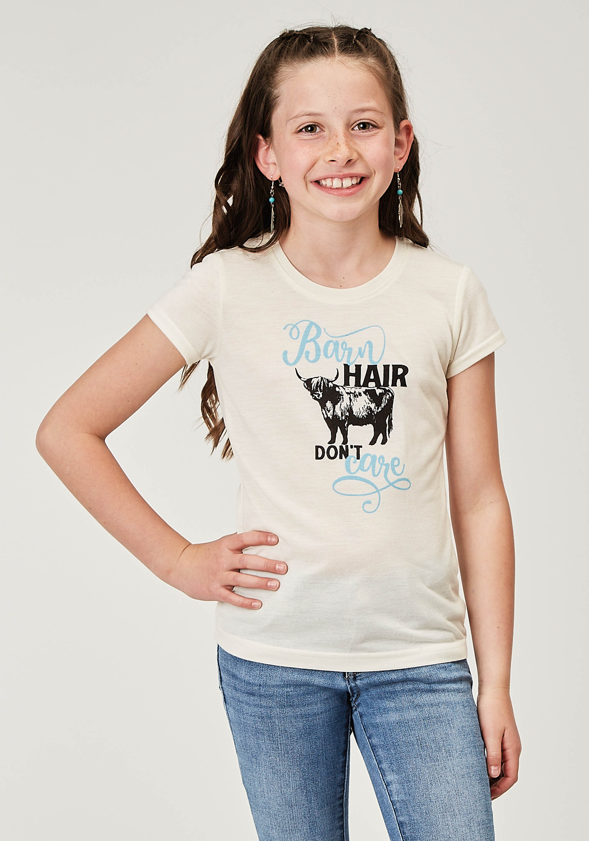 Five Star Girls – Spring Ii Girls 2011 Cream P/r Ss Tee