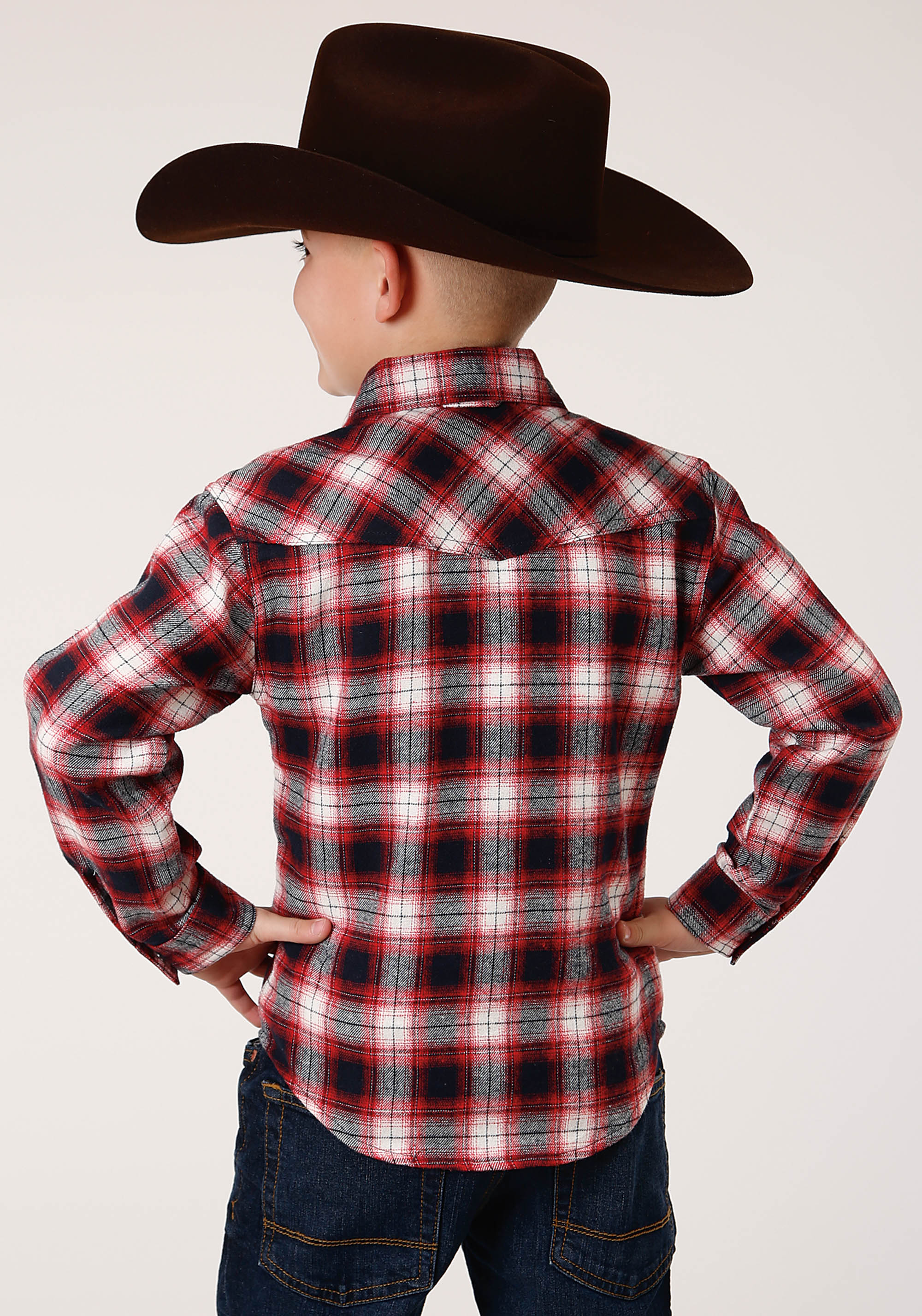 Boys Wine 1316 Unlined Flannel Shirt