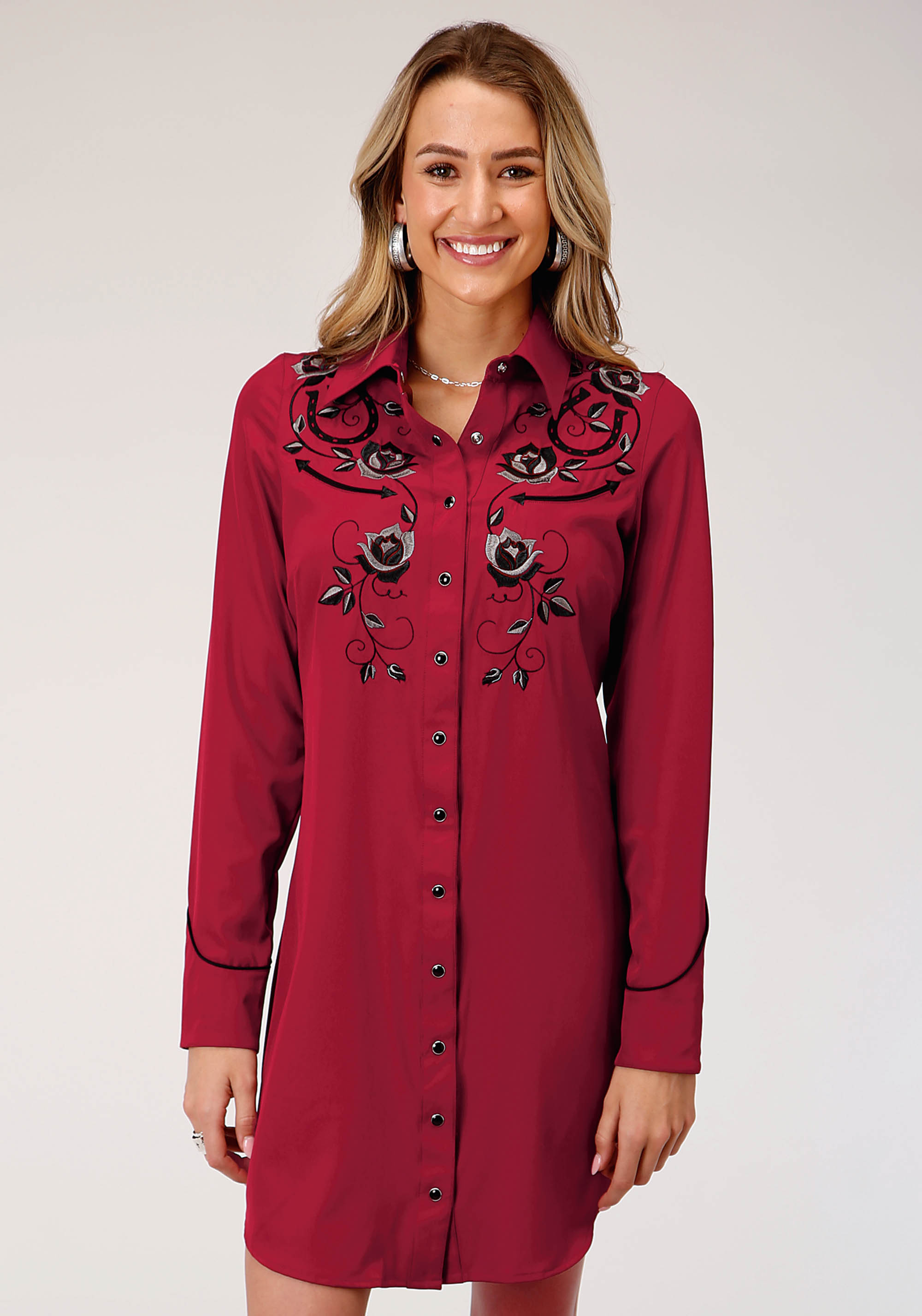 Old West Collection Womens Red 1235 Retro Dress