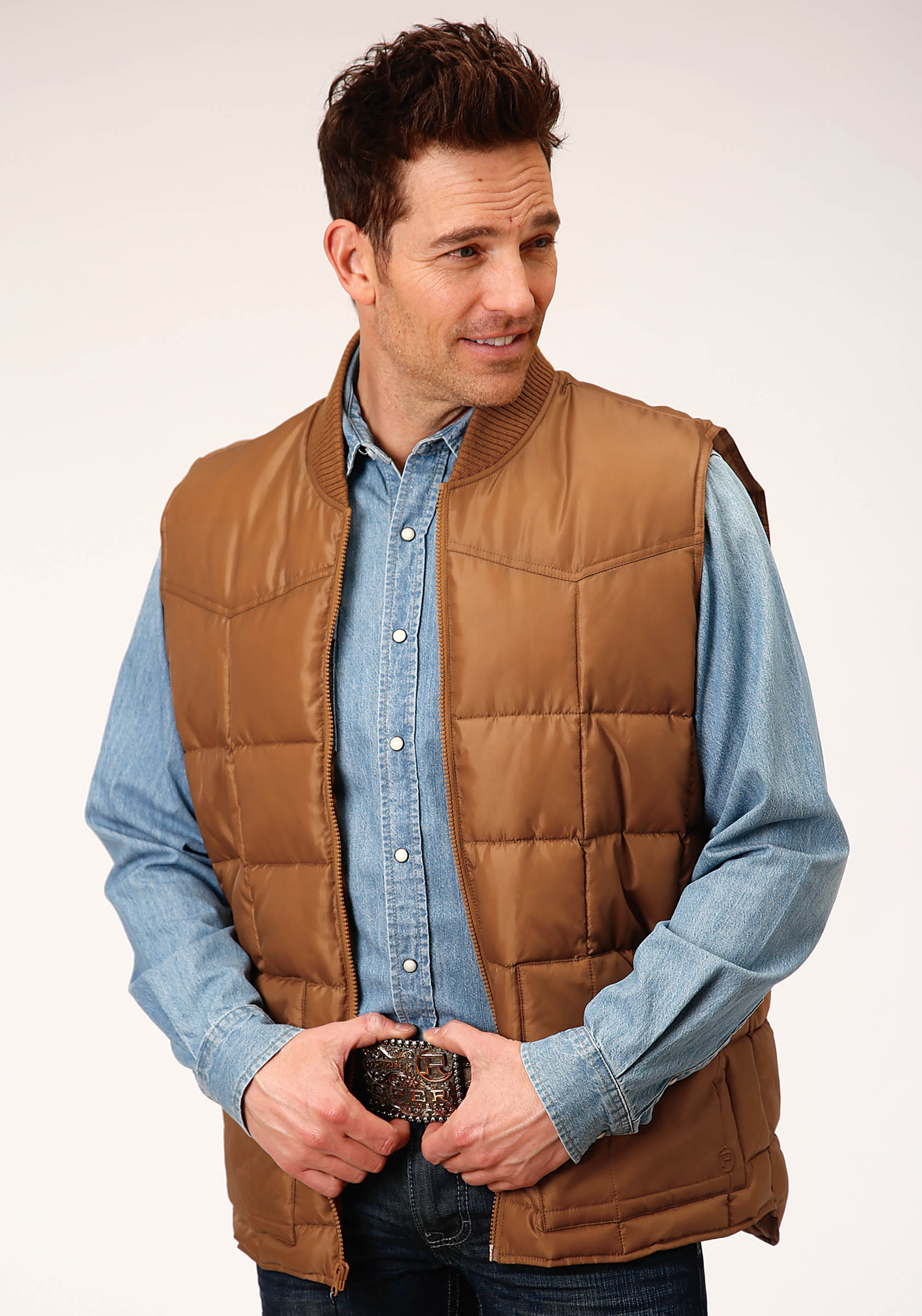 Roper Outerwear – Men’s Mens Brown 1473 Caramel Men’s Outerwear