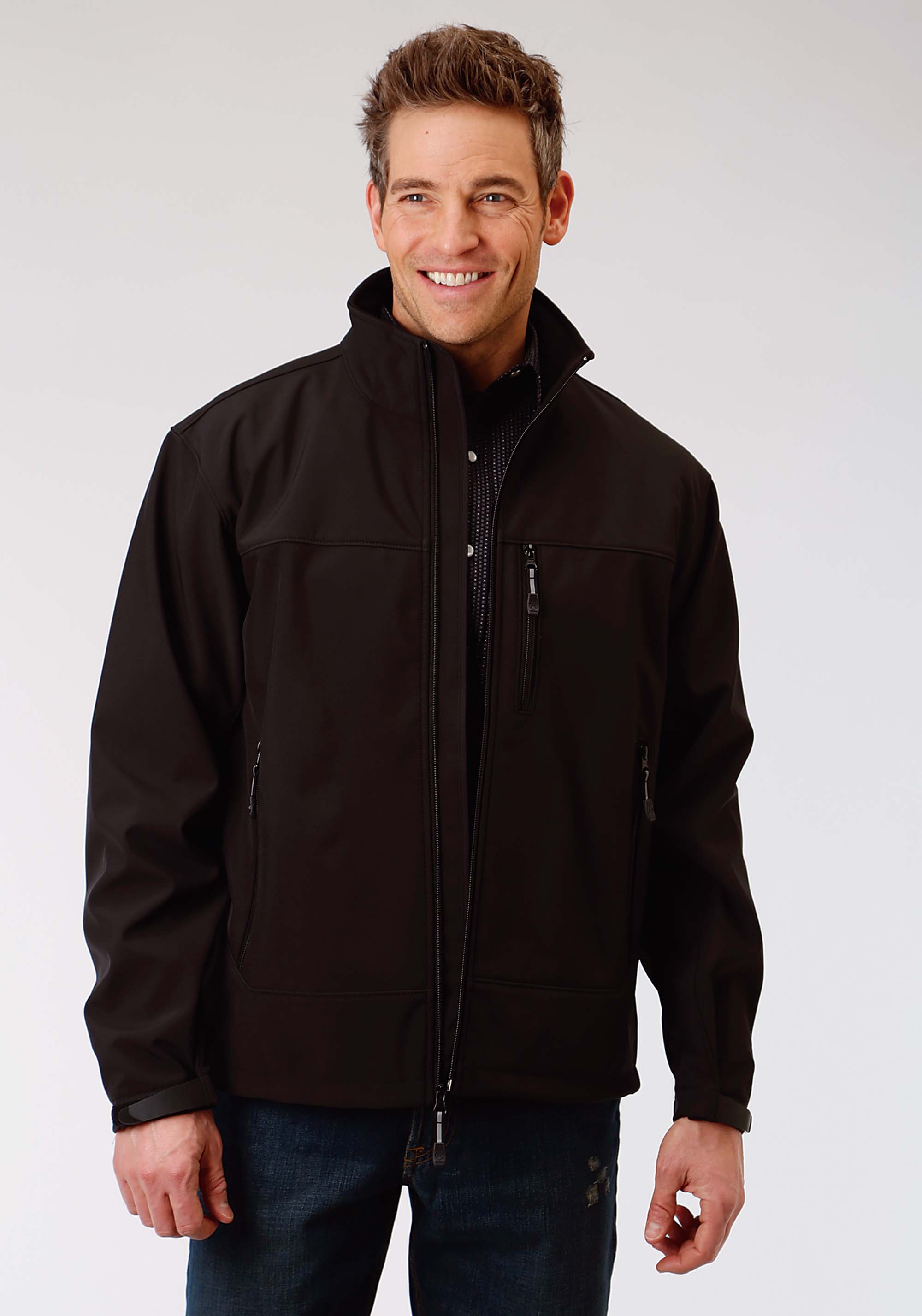 Roper Outerwear- Men’s Mens 1321 Black W/black Fleece Backing