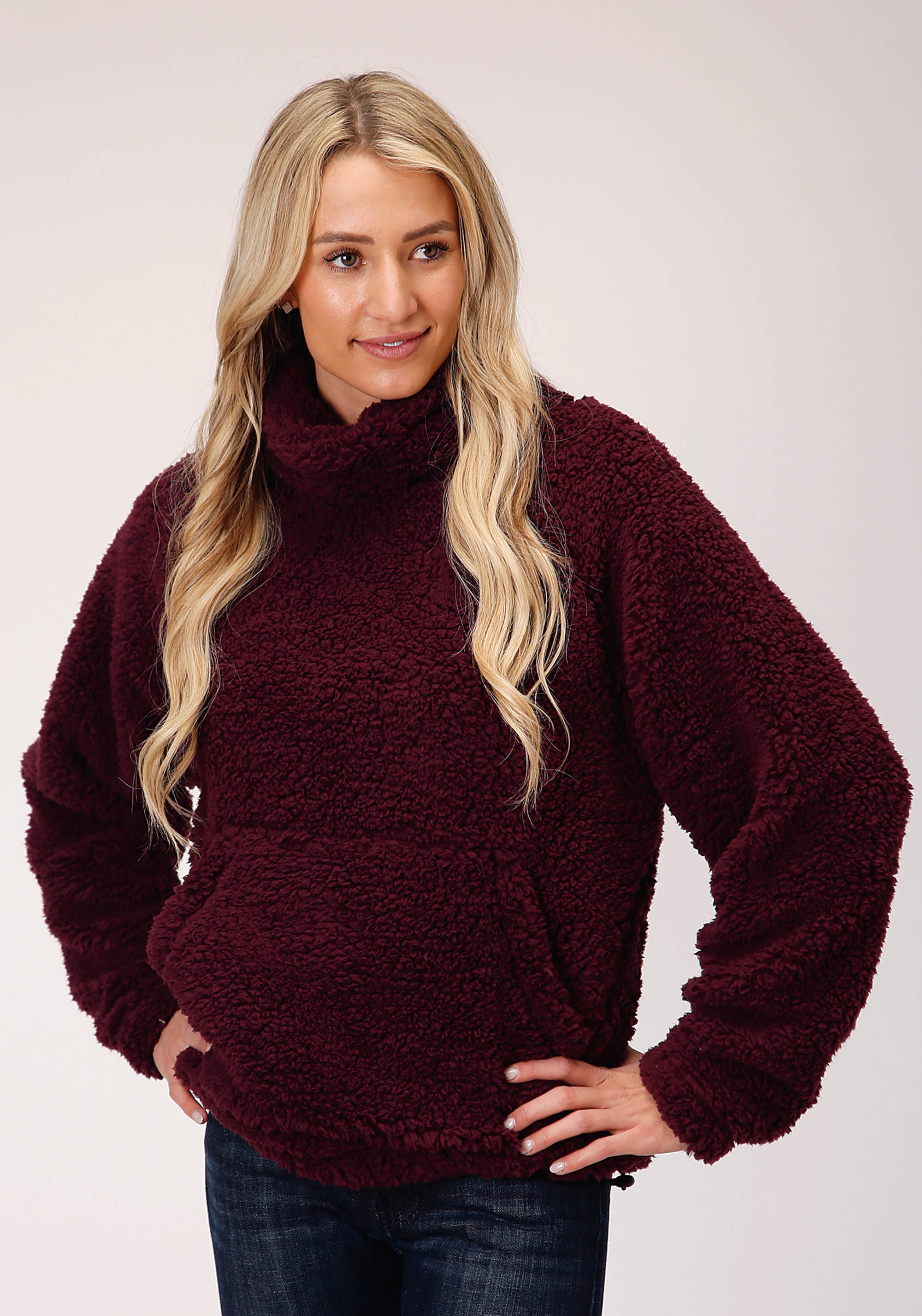 Roper Outerwear – Women’s Womens 1346 Wine Polar Fleece