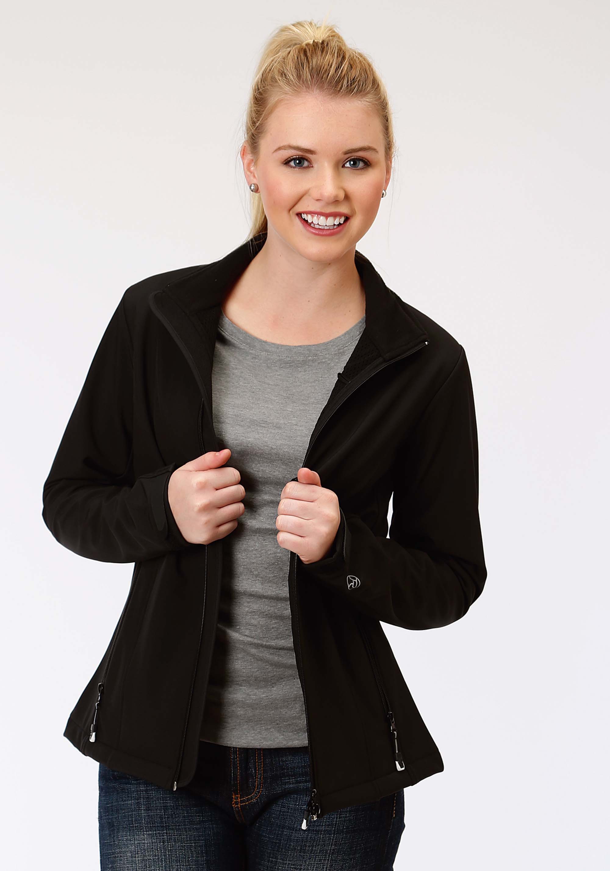 Roper Outerwear- Ladies Womens 1321 Solid Black