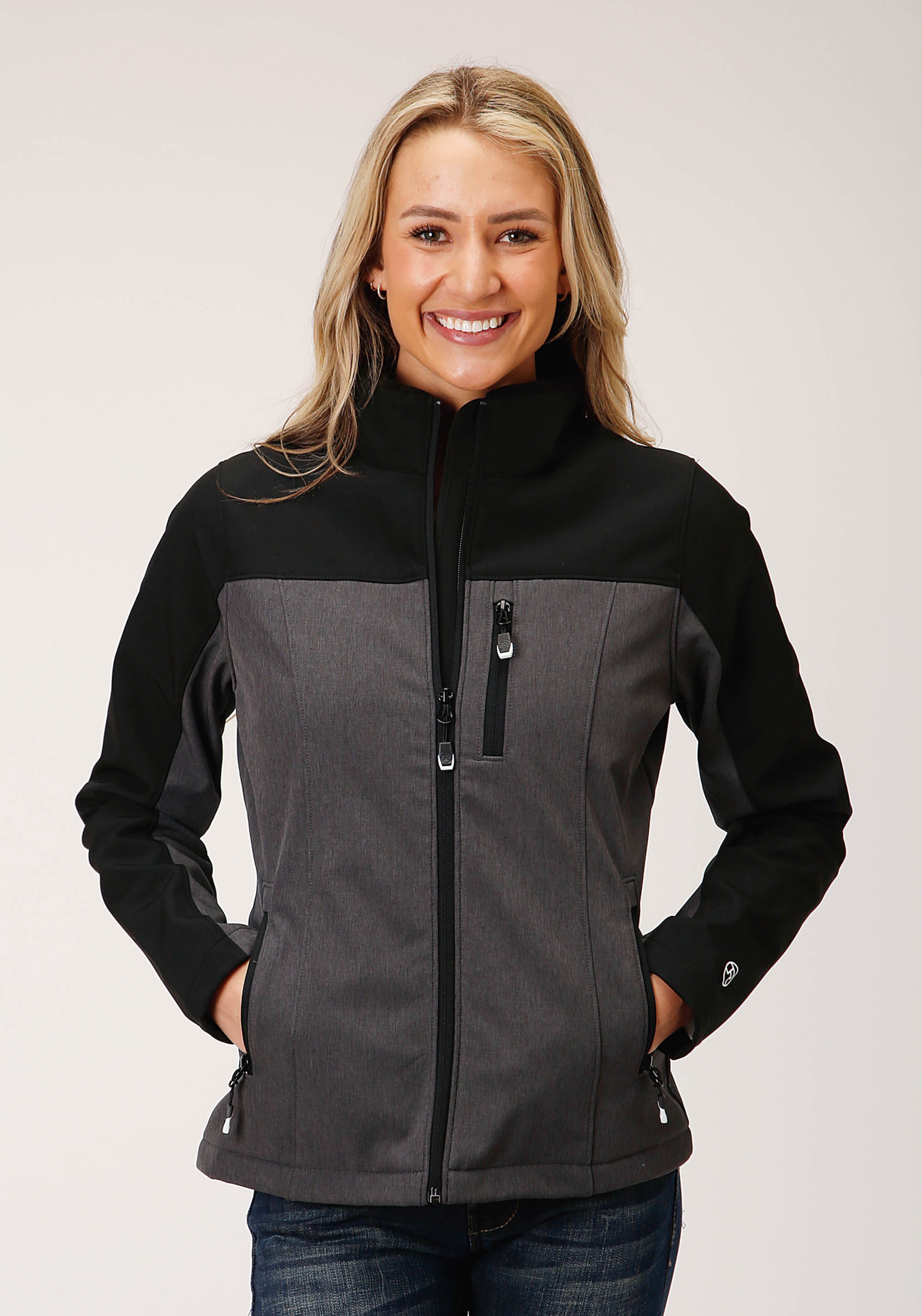 Roper Outerwear – Women’s Womens Grey 1249 Pcd Softshell Jacket