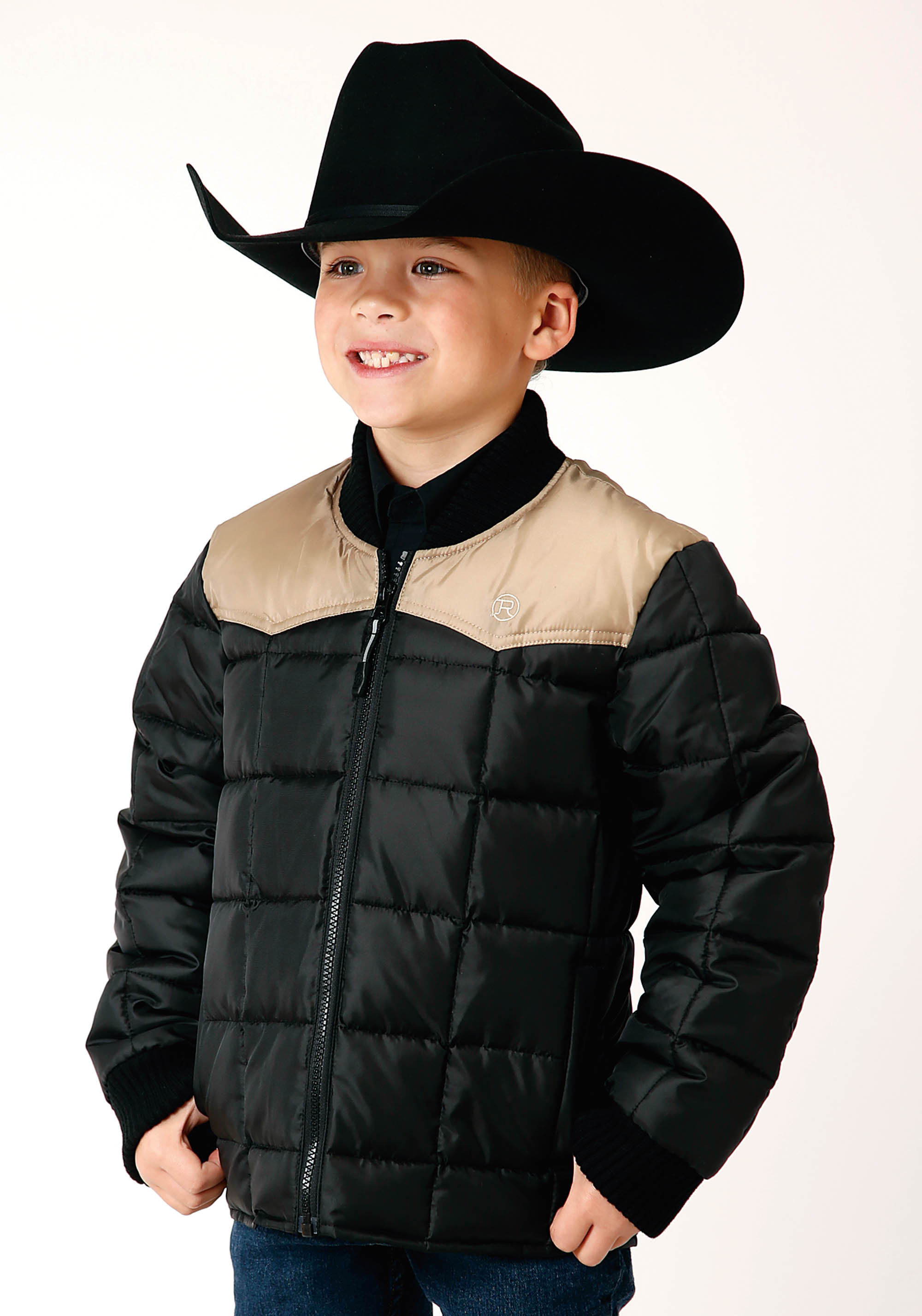 Opp Outerwear – Boy’s Boys Black 1473 Quilted Poly-filled Jacket