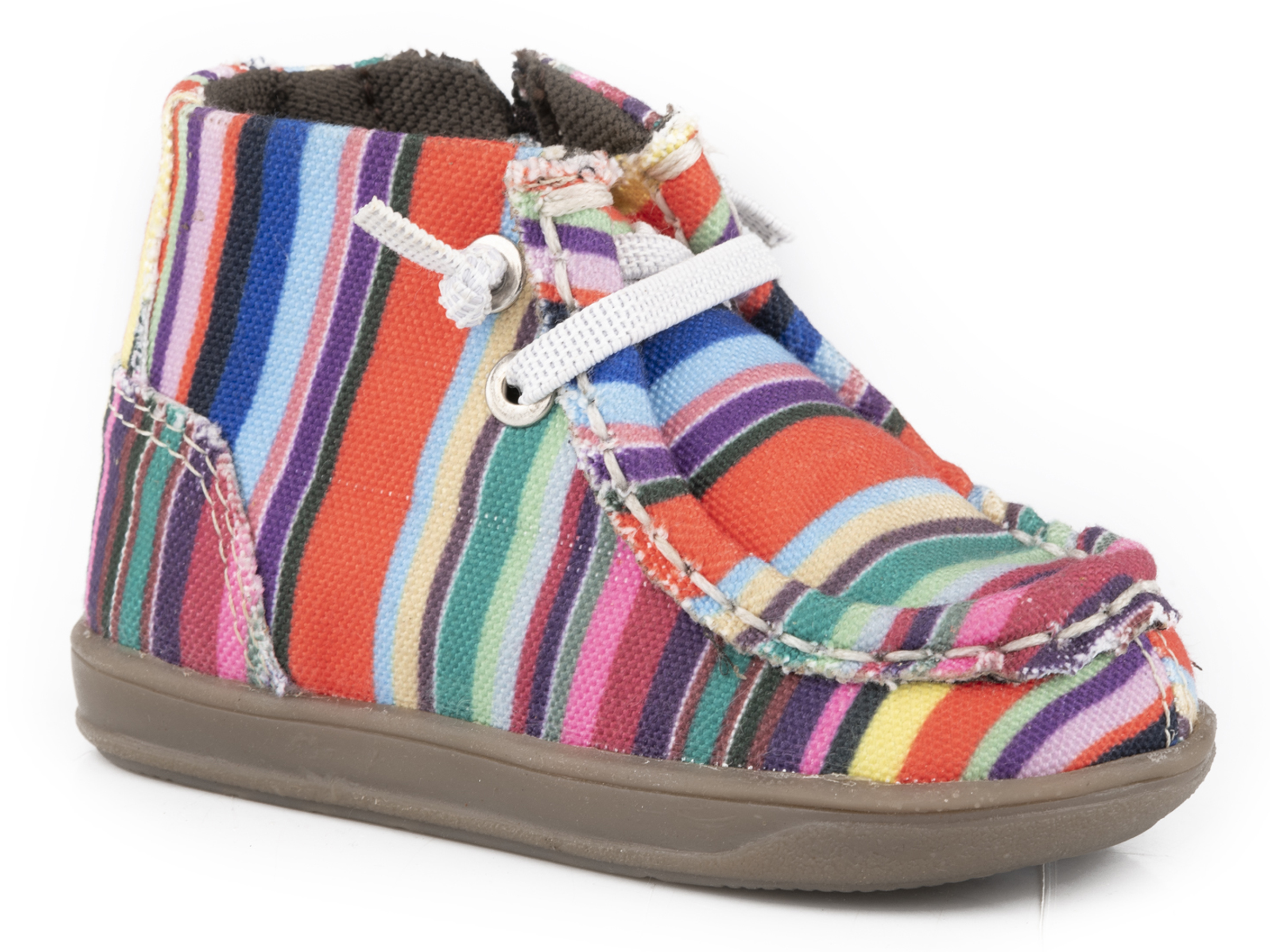 Cowbabies Tommie Infants Pink Serape Printed Upper