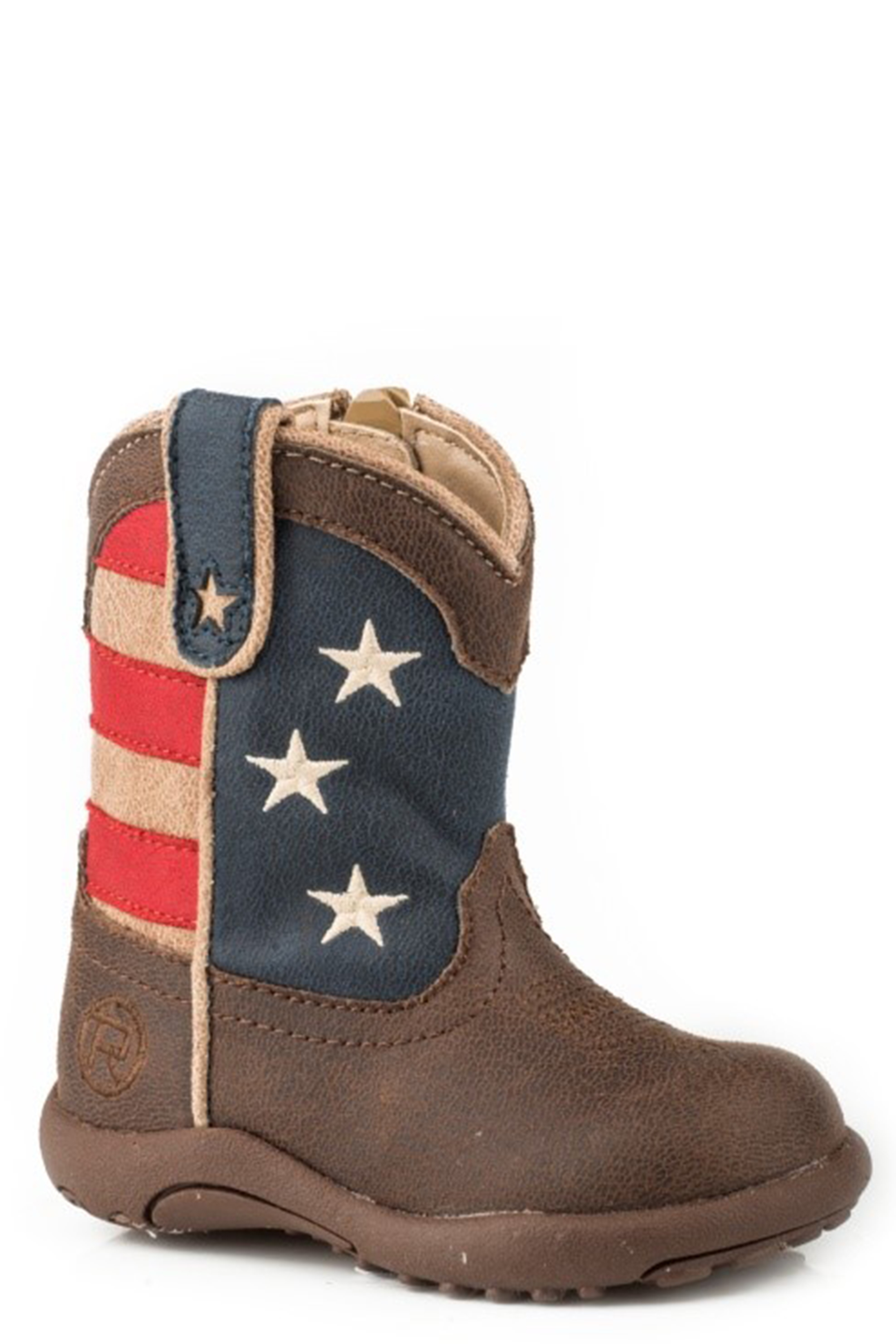 Cowbabies American Patriot Infants Brown Vamp