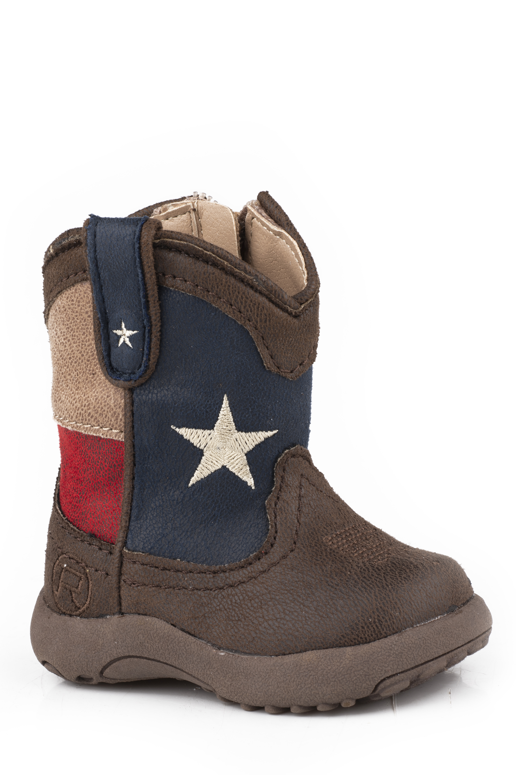 Cowbabies Lone Star Infants Brown Vamp