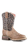 Cheetah Toddlers Waxy Brown Leather Vamp