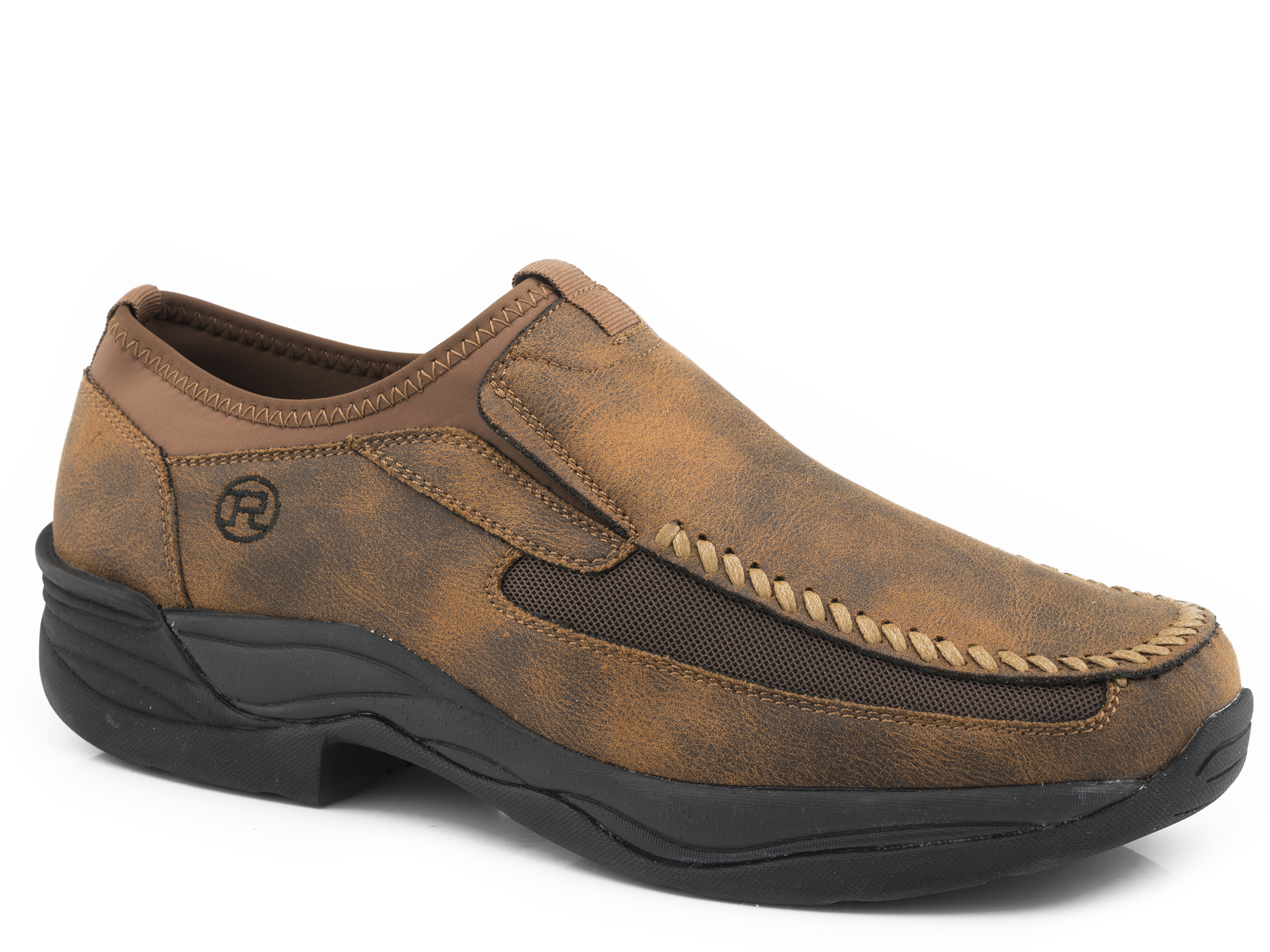 Colt Mens Tan Faux Leather Upper