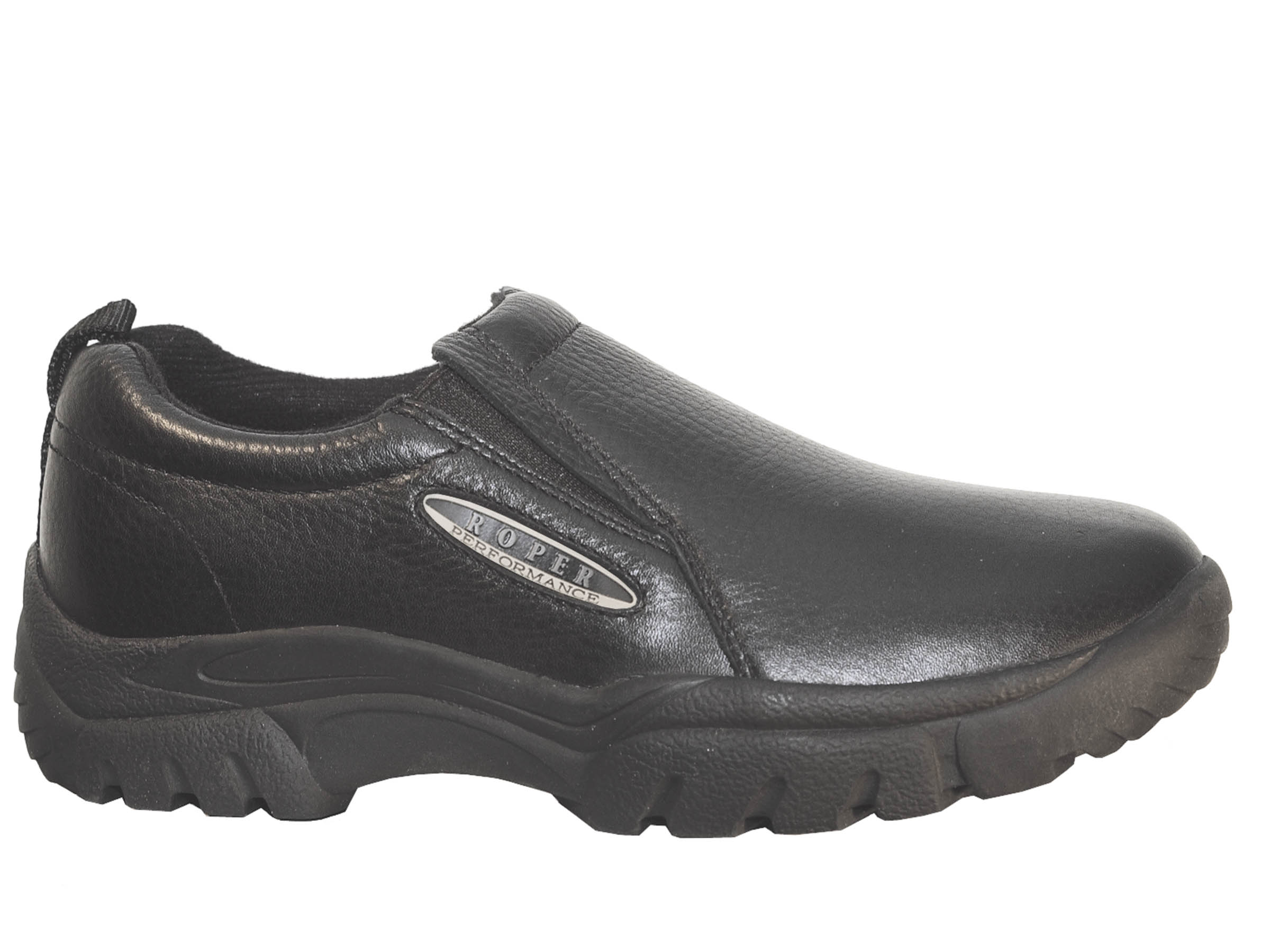 Performance Slip On Mens Black/black Smooth Black Tumbled