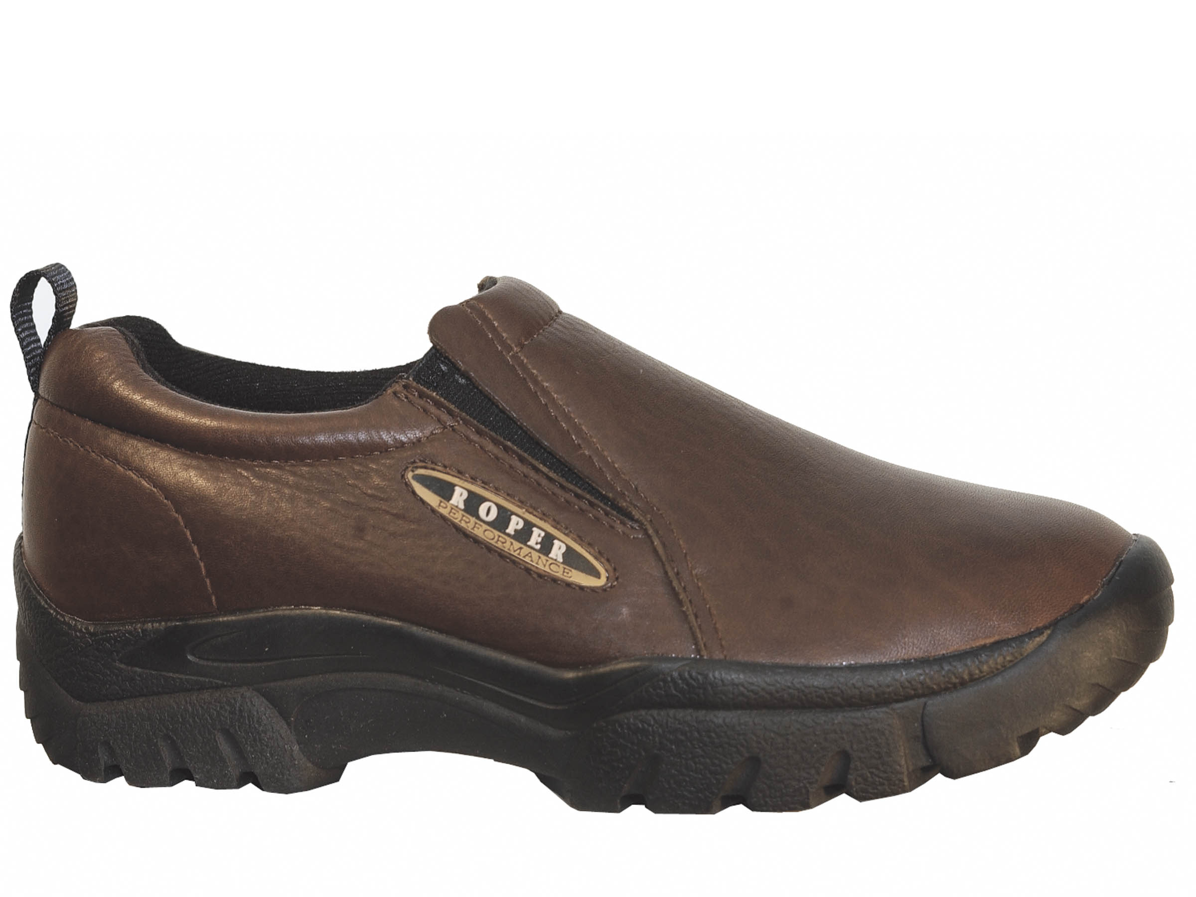 Performance Slip On Mens Brown/brown Bay Brown Tumbled Leather