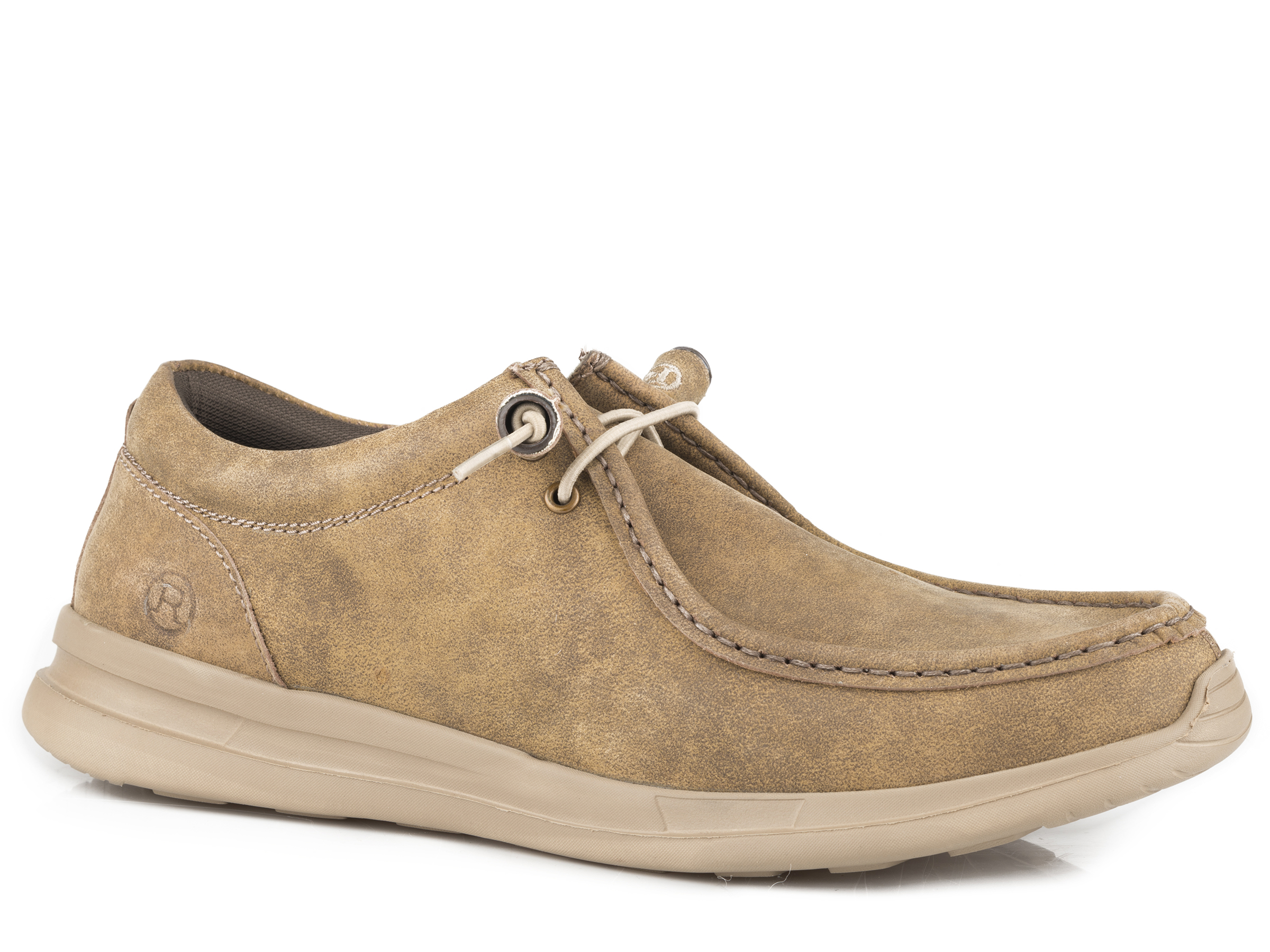 Chillin Low Mens Tan Vintage Leather Upper