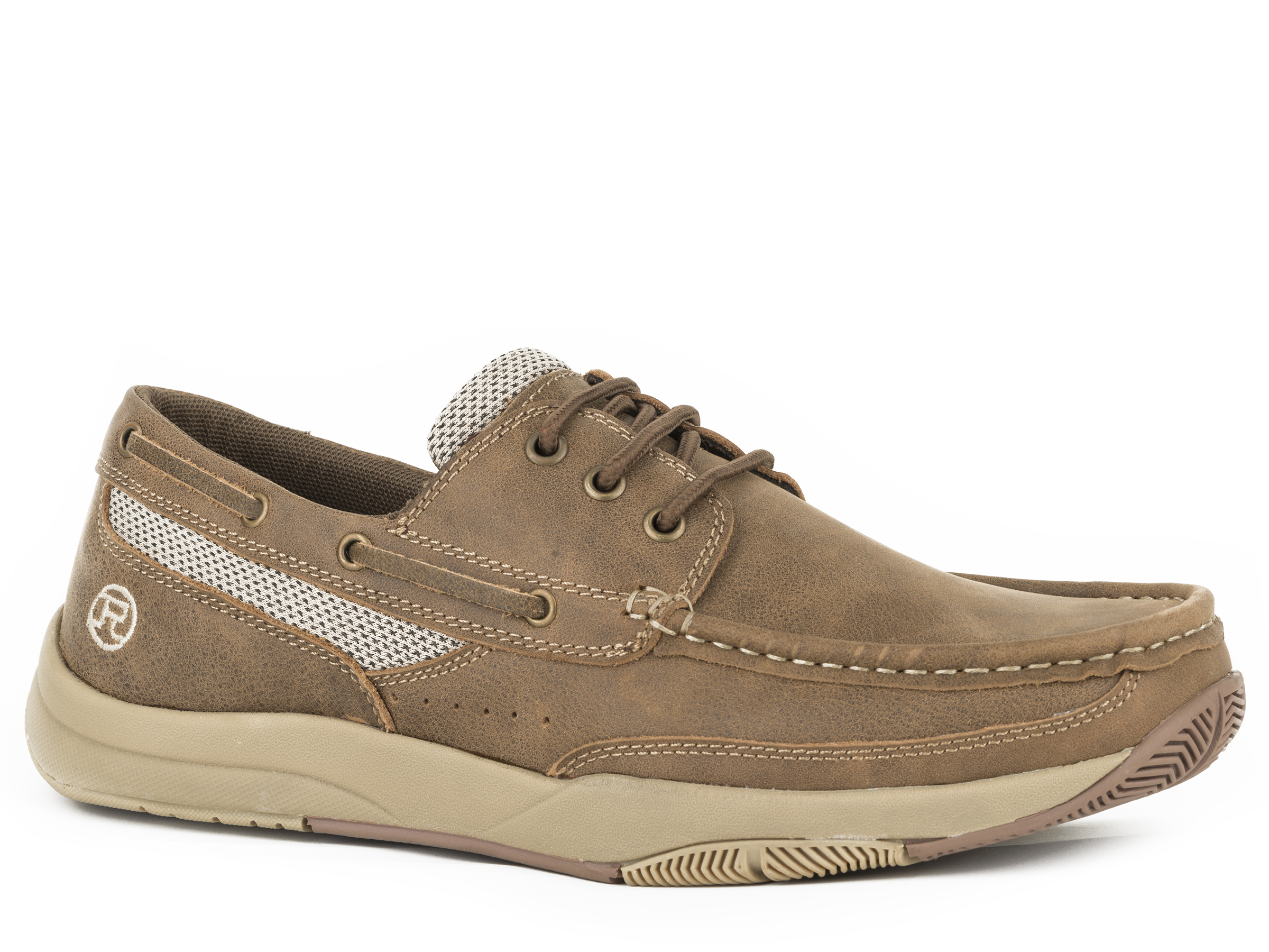 Clearcut Low Mens Tan Lace Up Boat Shoe