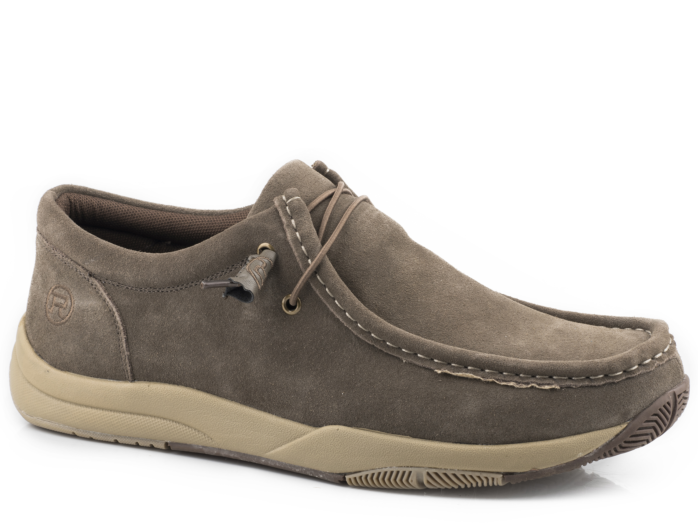 Clearcut Low Mens Brown Suede Leather All Over