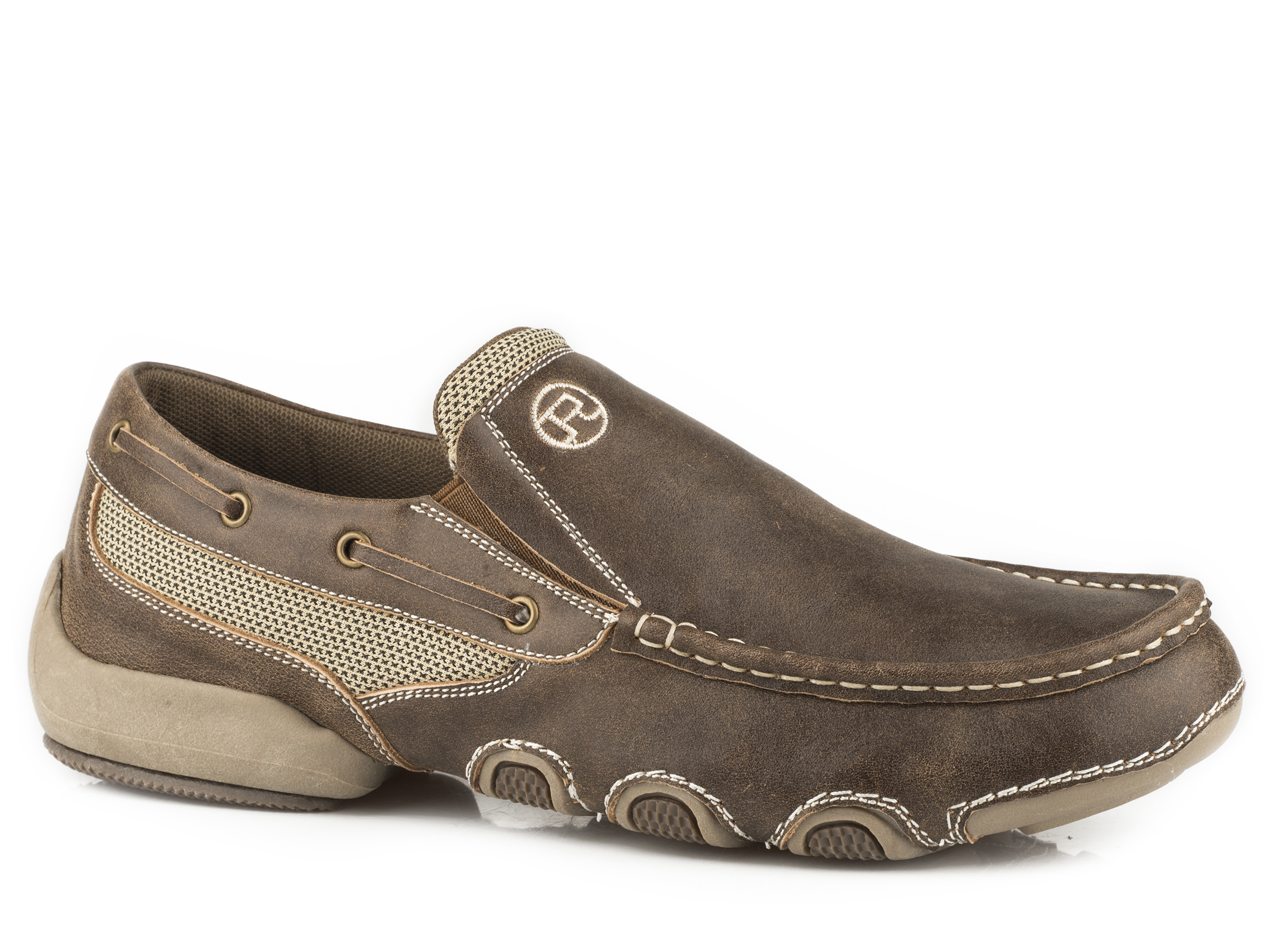 Skipper Mens Tan Twin Gore Boat Shoe