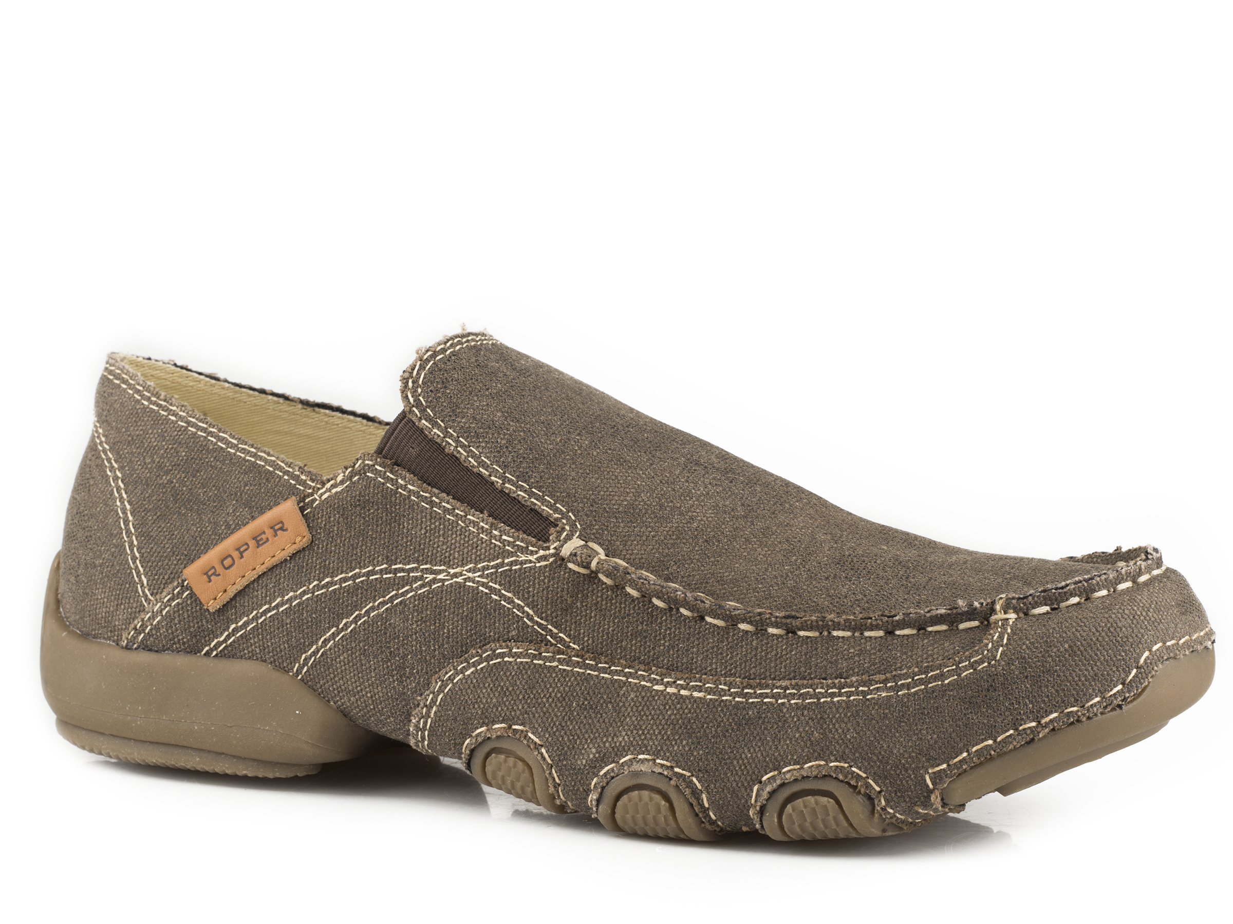 Dougie Mens All Over Brown Vintage Canvas