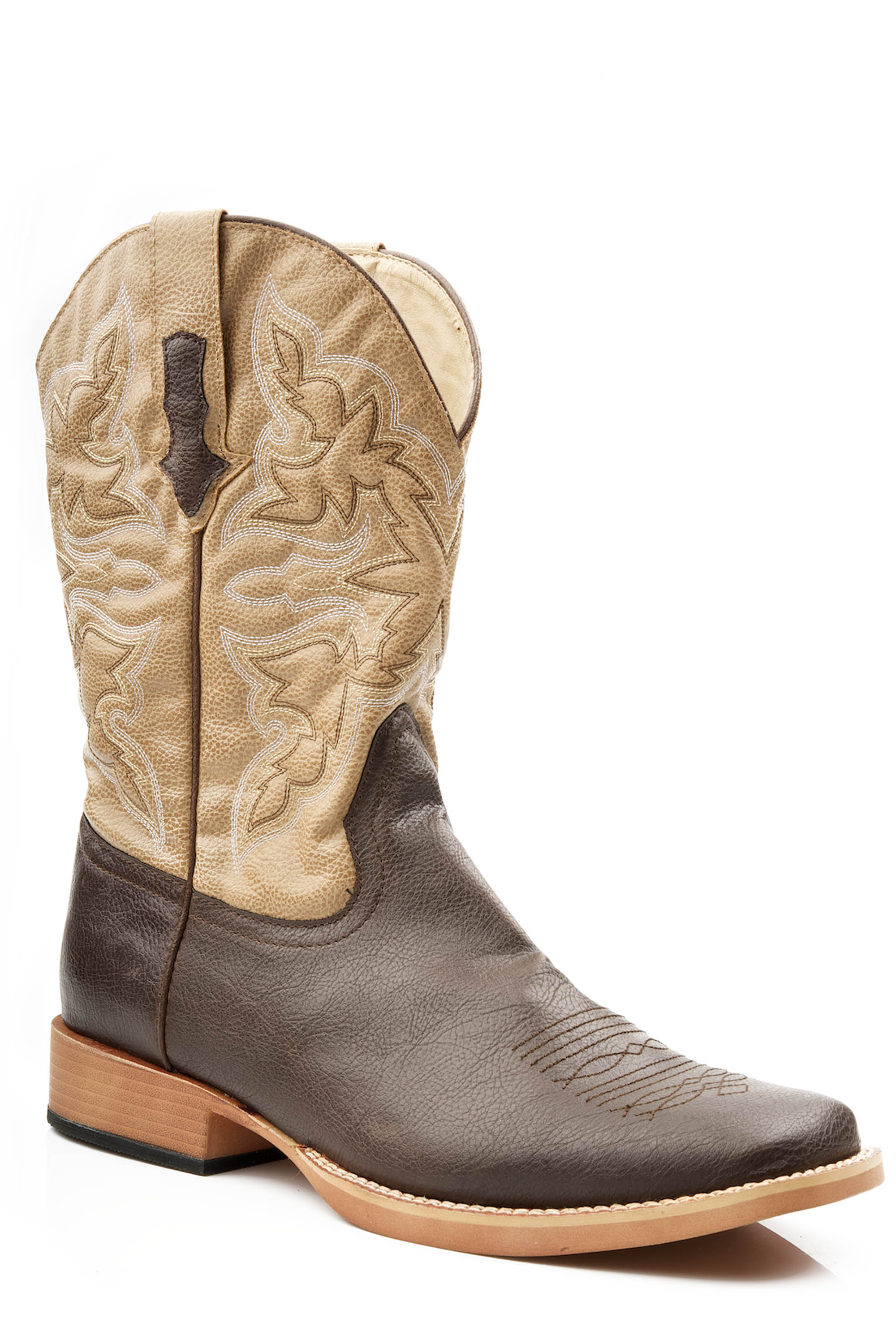 Cowboy Classic Mens Brown Vamp W/ Tan Shaft