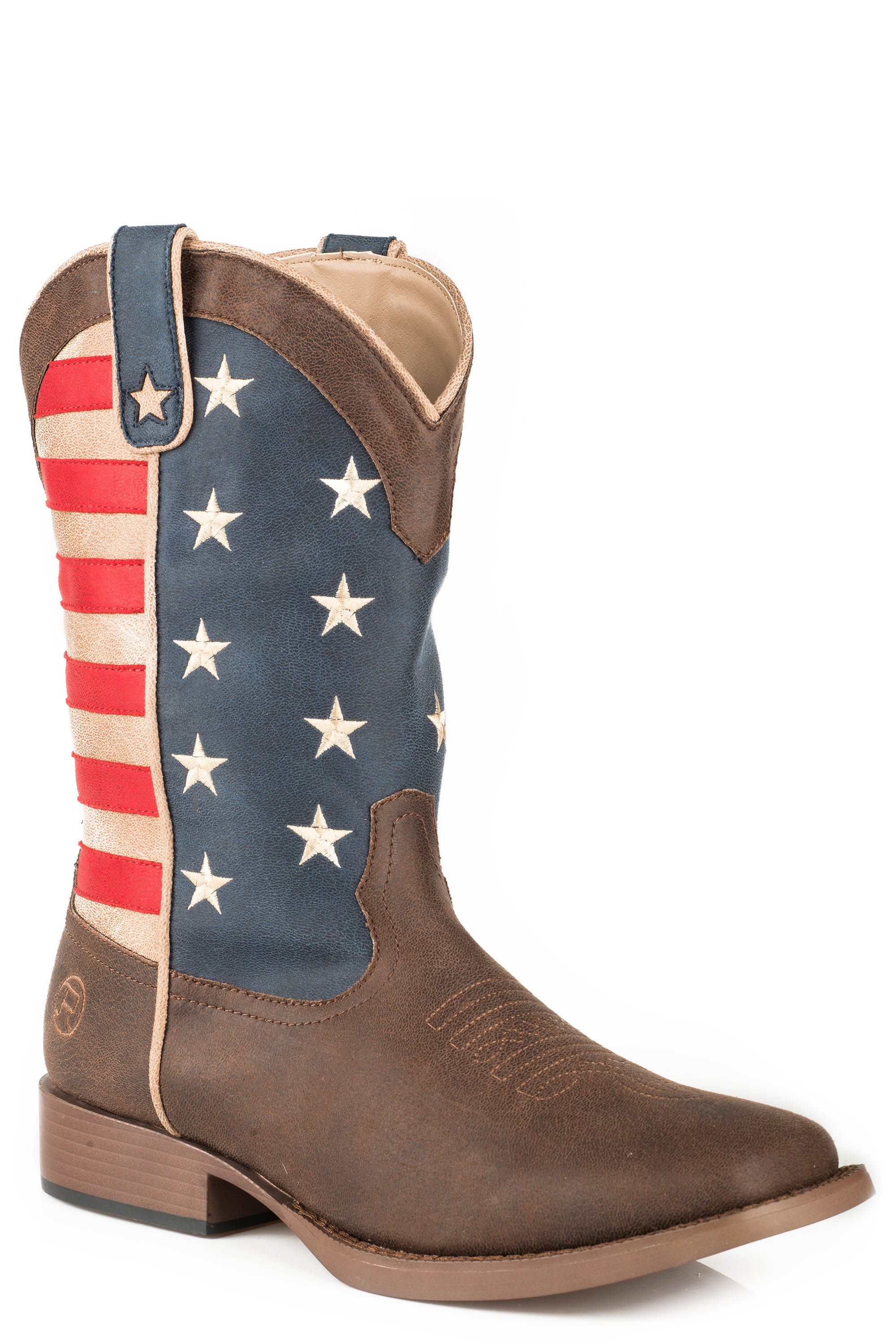 American Patriot Mens Brown Vamp