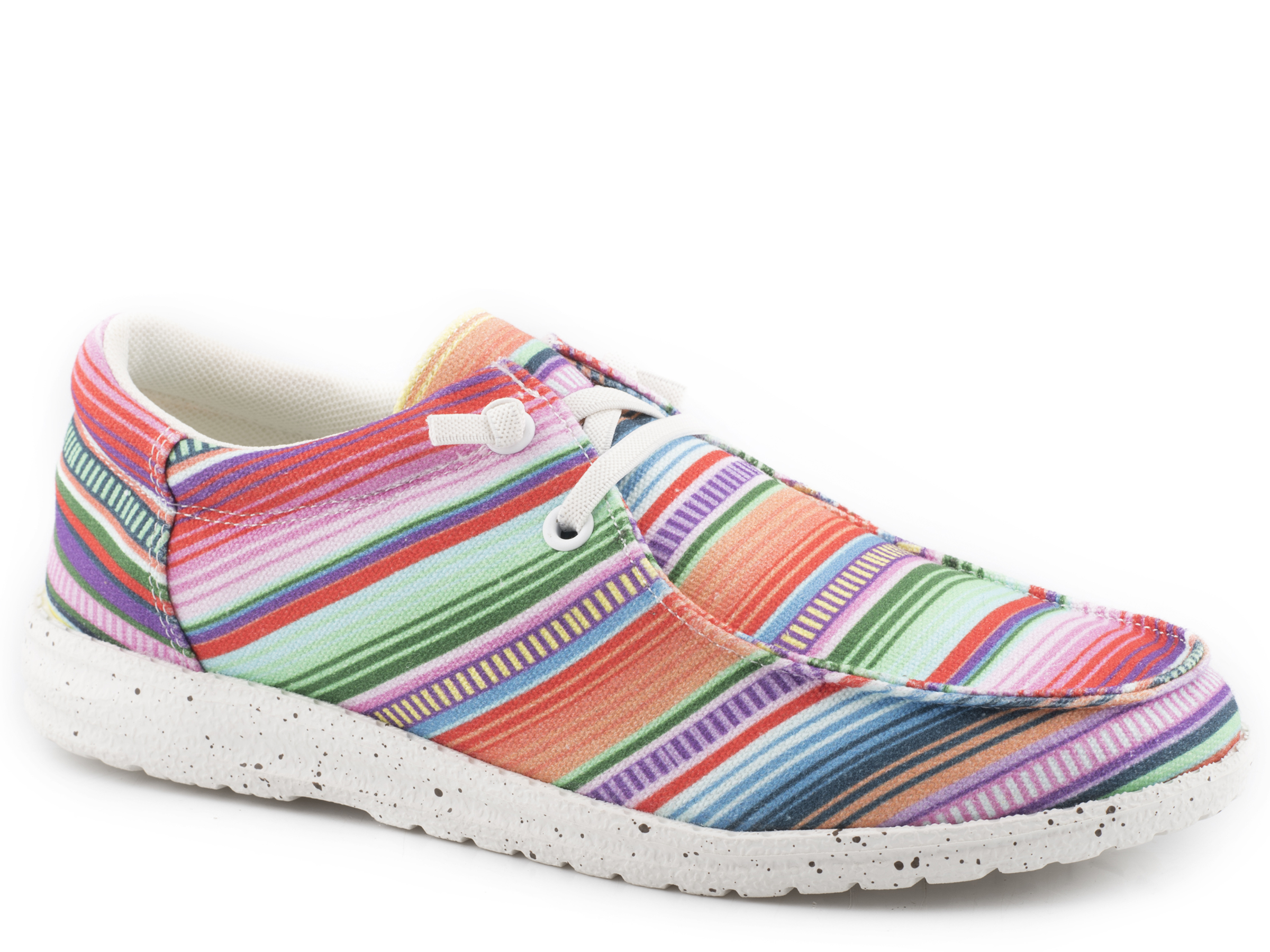 Hang Loose Womens Pink Serape Printed Upper