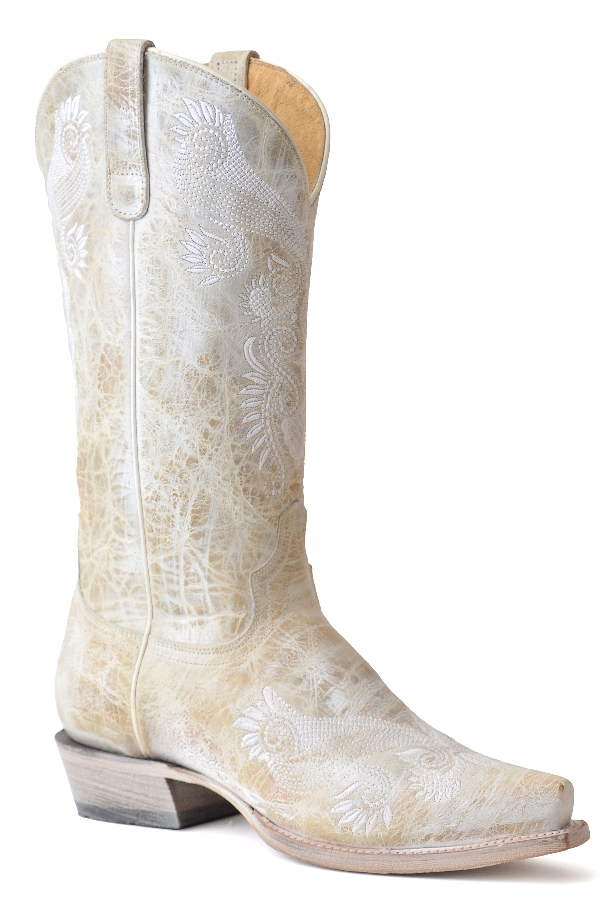 White Wedding Womens Vintage White Wedding Boot