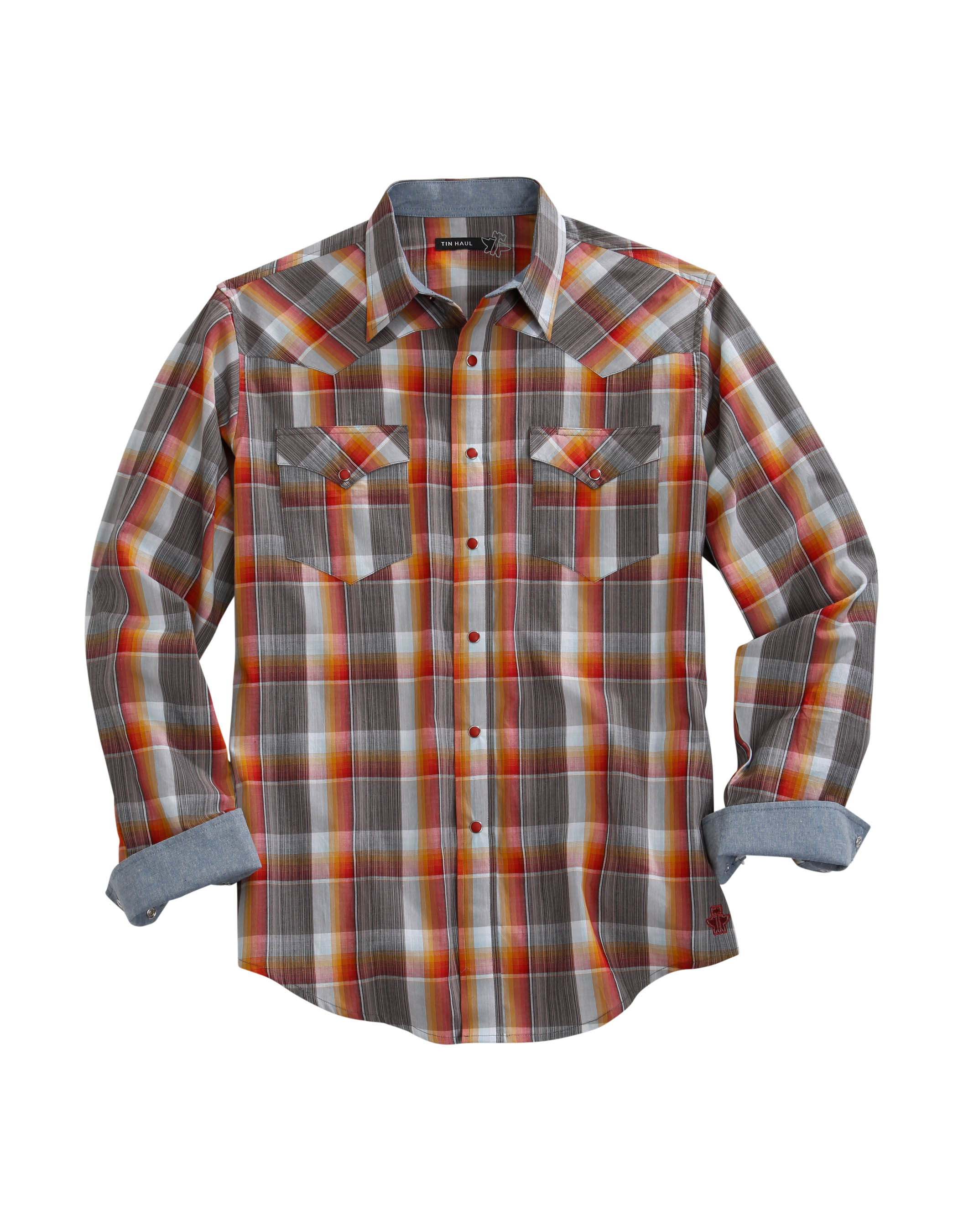 Tin Haul Collection Mens Multi 00172 Rusty Plaid