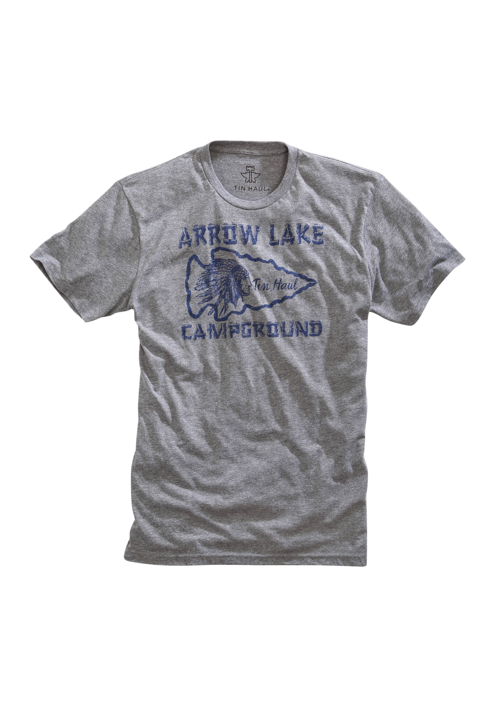 Tin Haul T-shirts Unisex Grey Tin Haul Arrow Lake Campground Ows