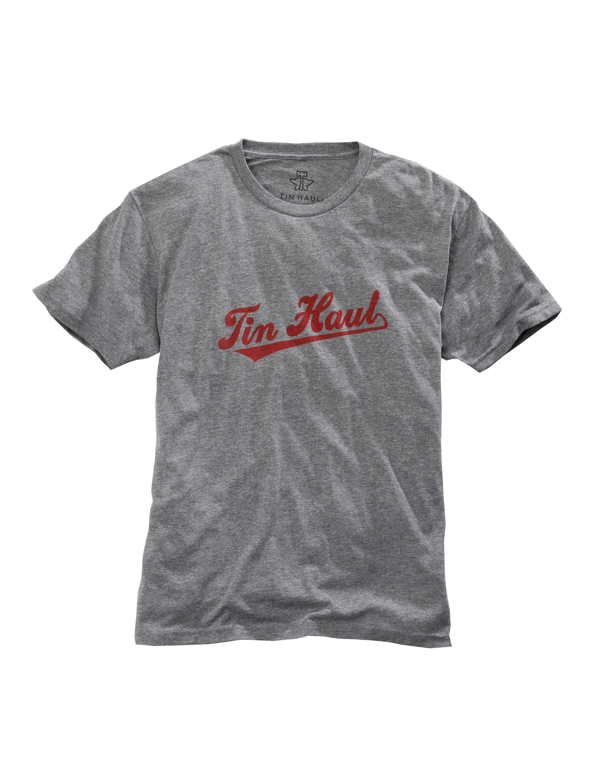 Tin Haul Collection- T-shirts Unisex Grey Tin Haul In Atheltic Script