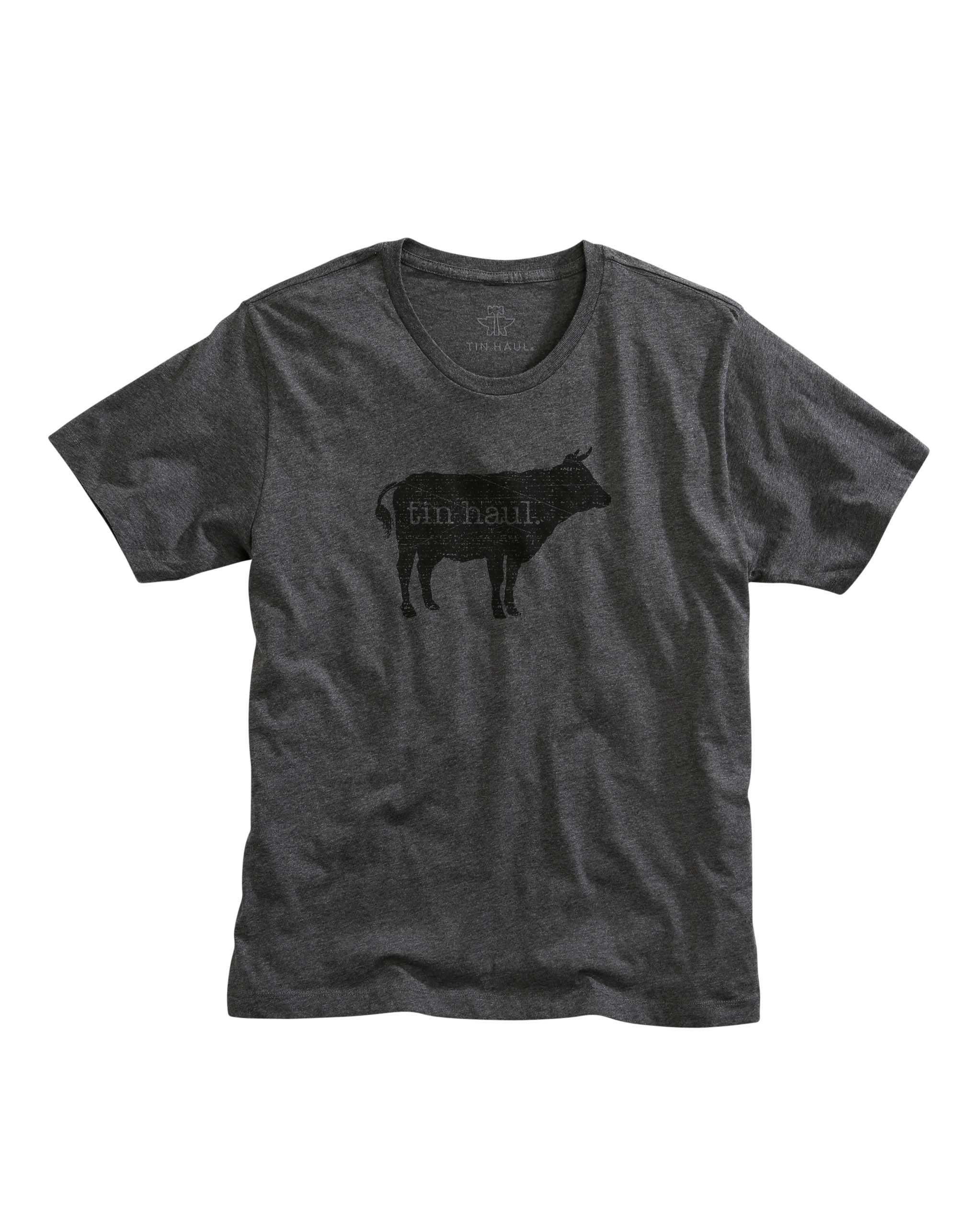 Tin Haul Collection- T-shirts Unisex Grey Tin Haul Beef Screen Printen Print