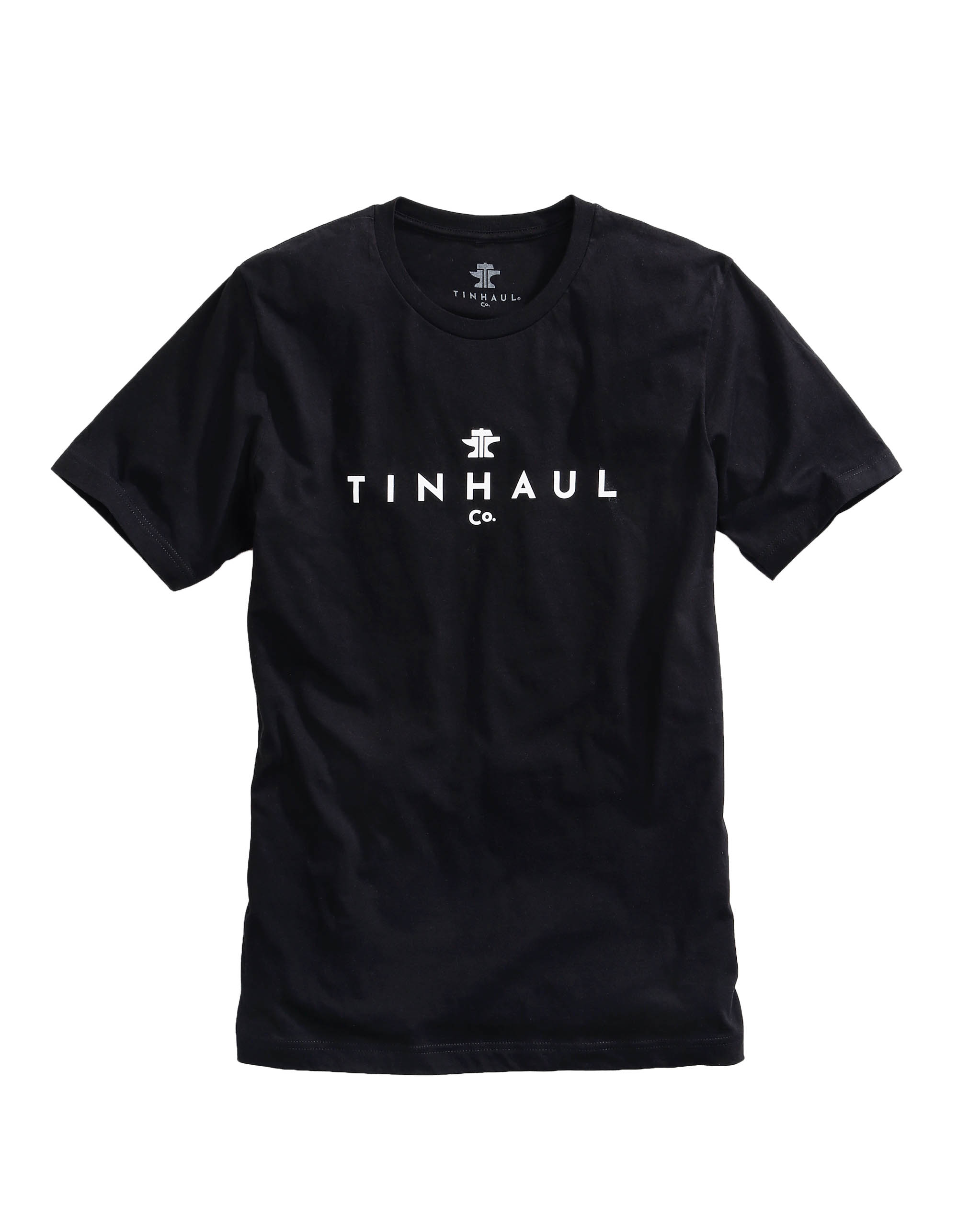 Tin Haul Guys- T-shirts Unisex Black Tin Haul Co Anvil And Hammer