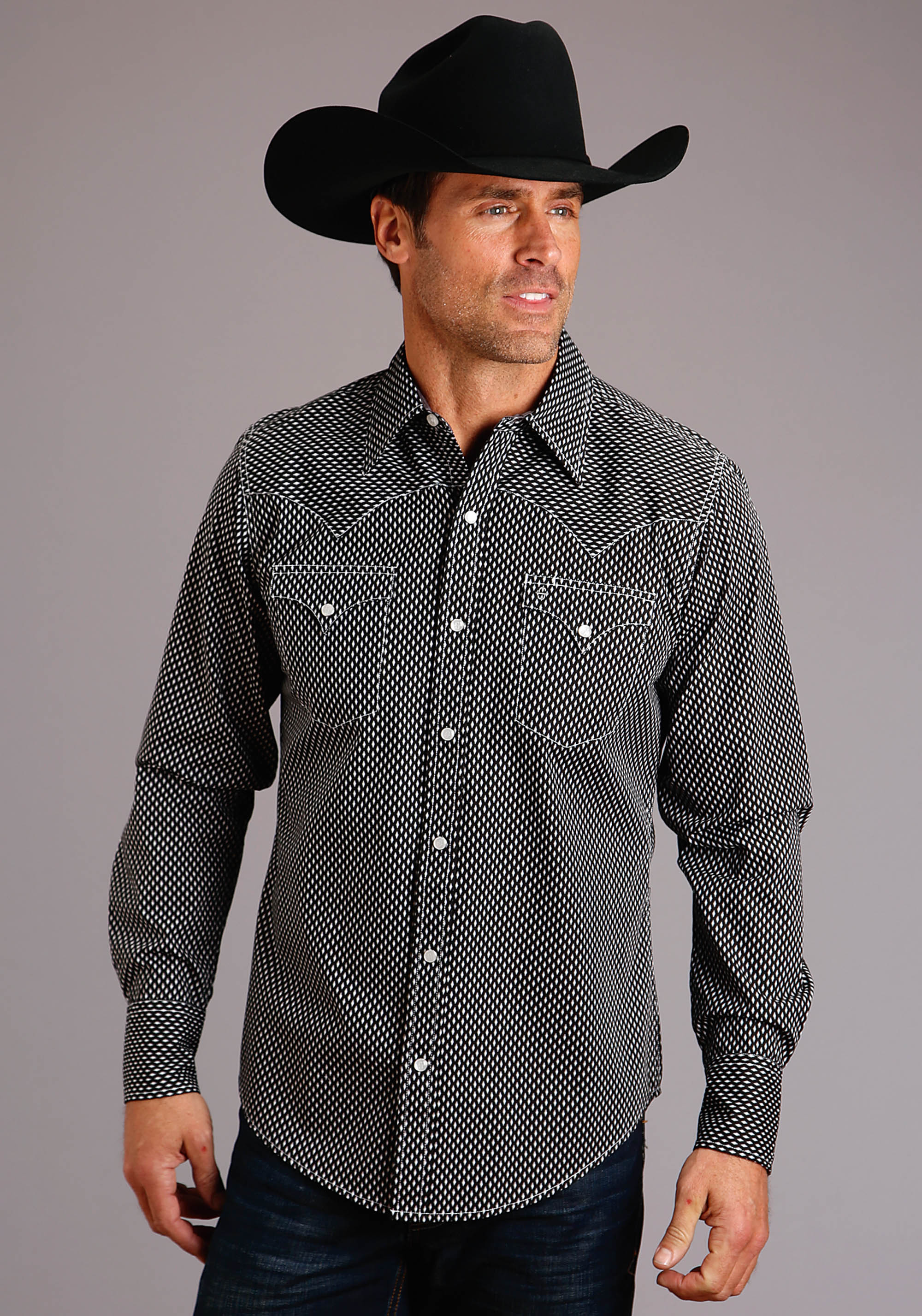 Black Diamond Shirt Mens 1190 Black Diamond Geo