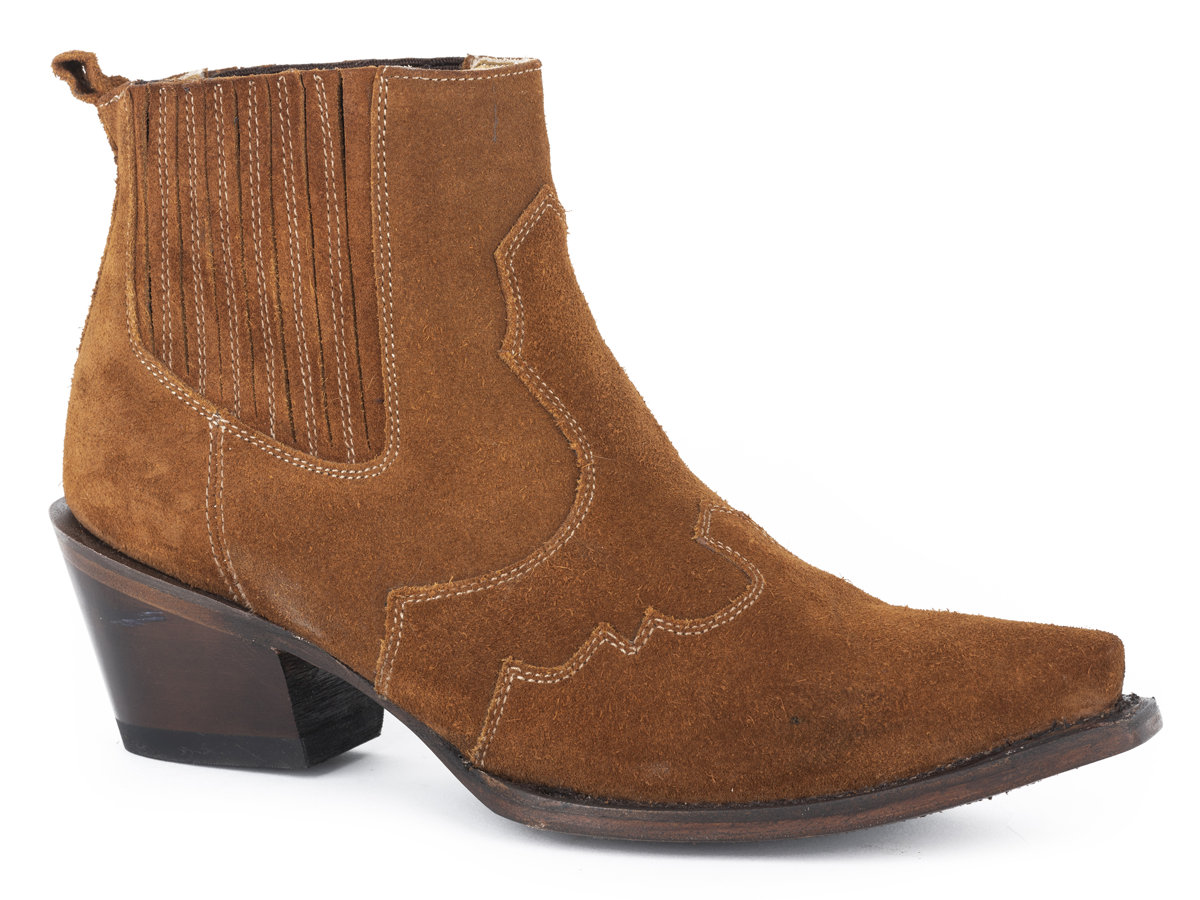 Talula Womens Tan Brown Suede Vamp And 5’shaft With