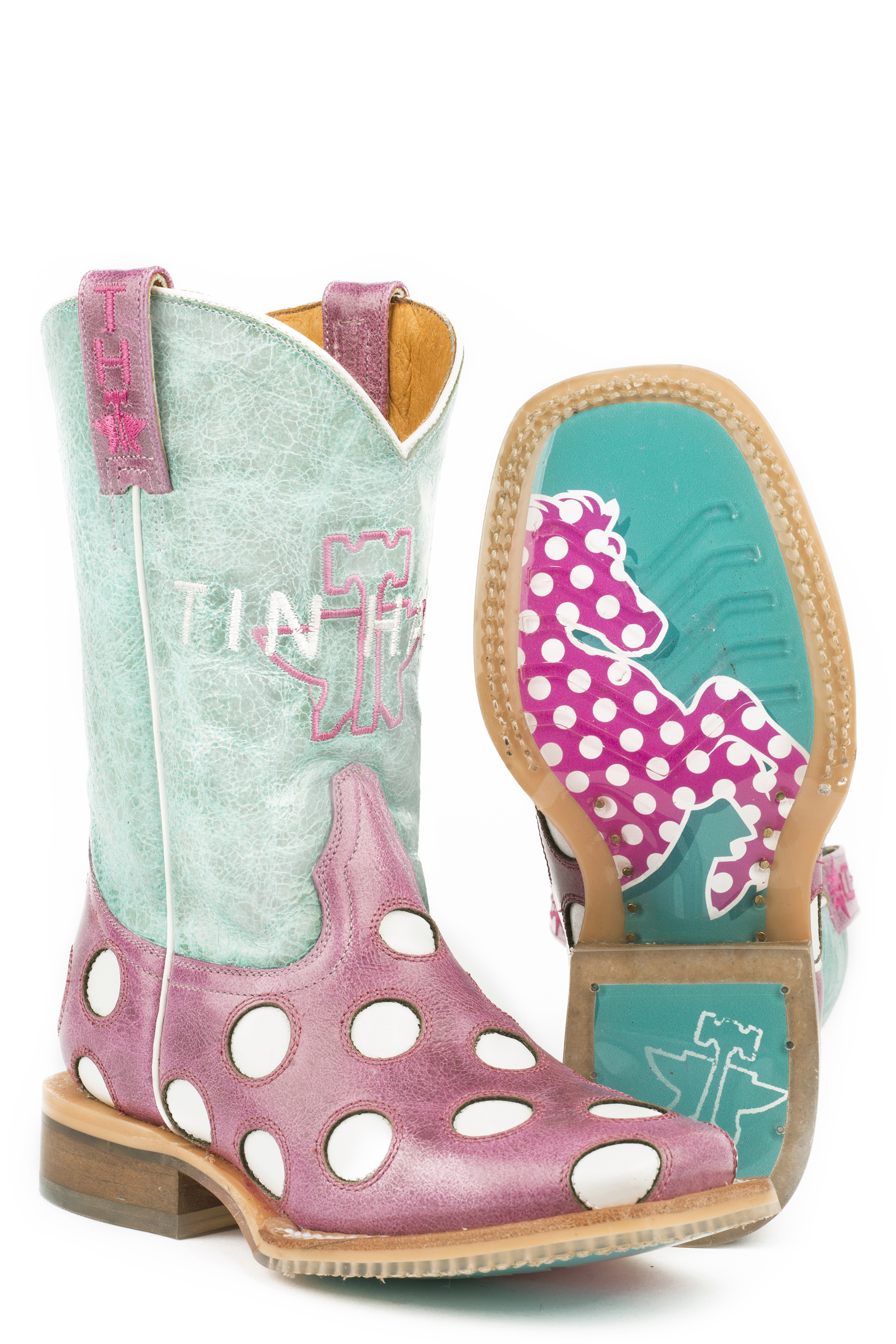 Little Miss Dotty / Horse A Dot Sole Little Kids Pink Little Miss Dotty