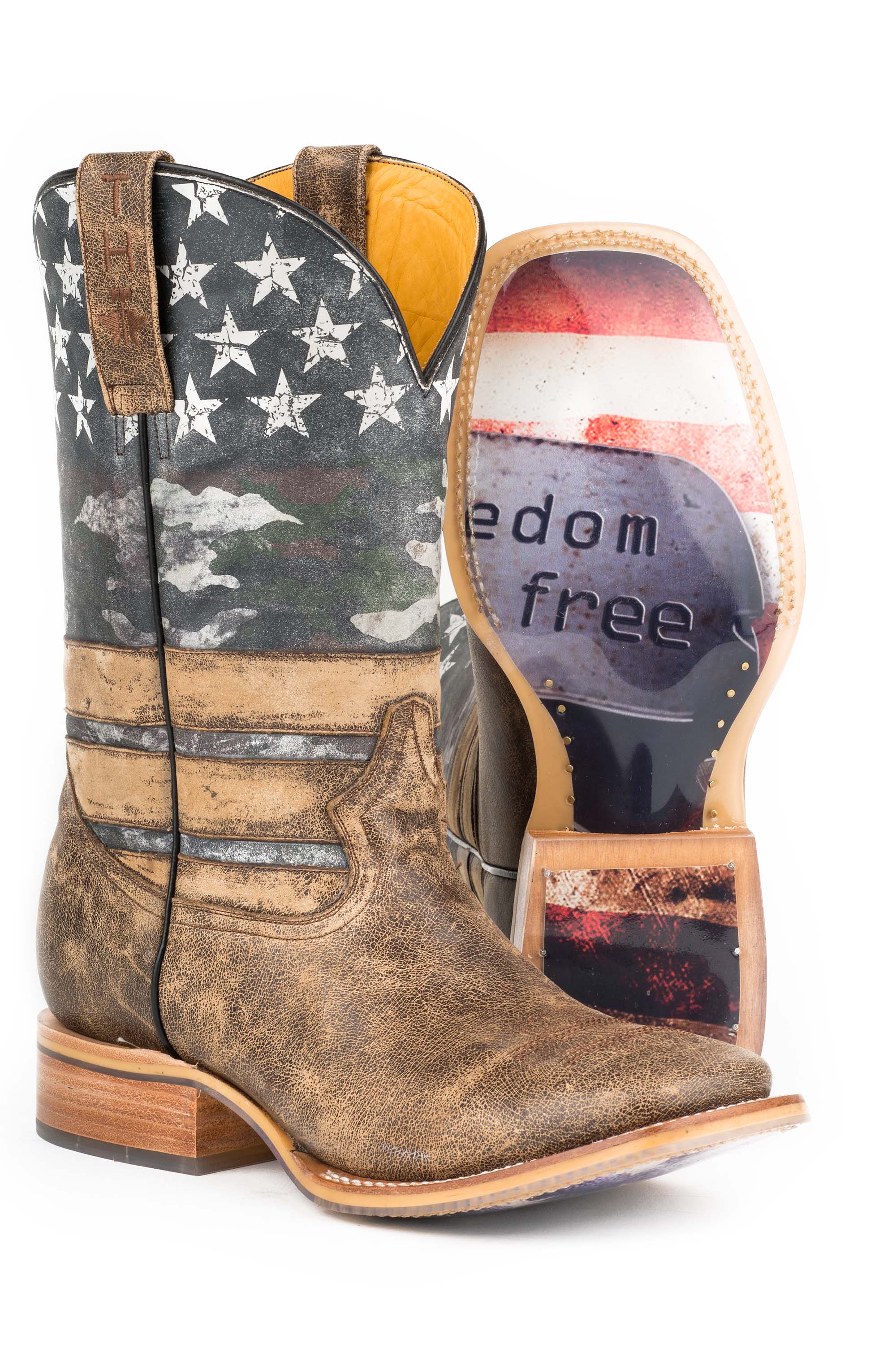 Freedom / Dog Tags Sole Mens Brown Freedom