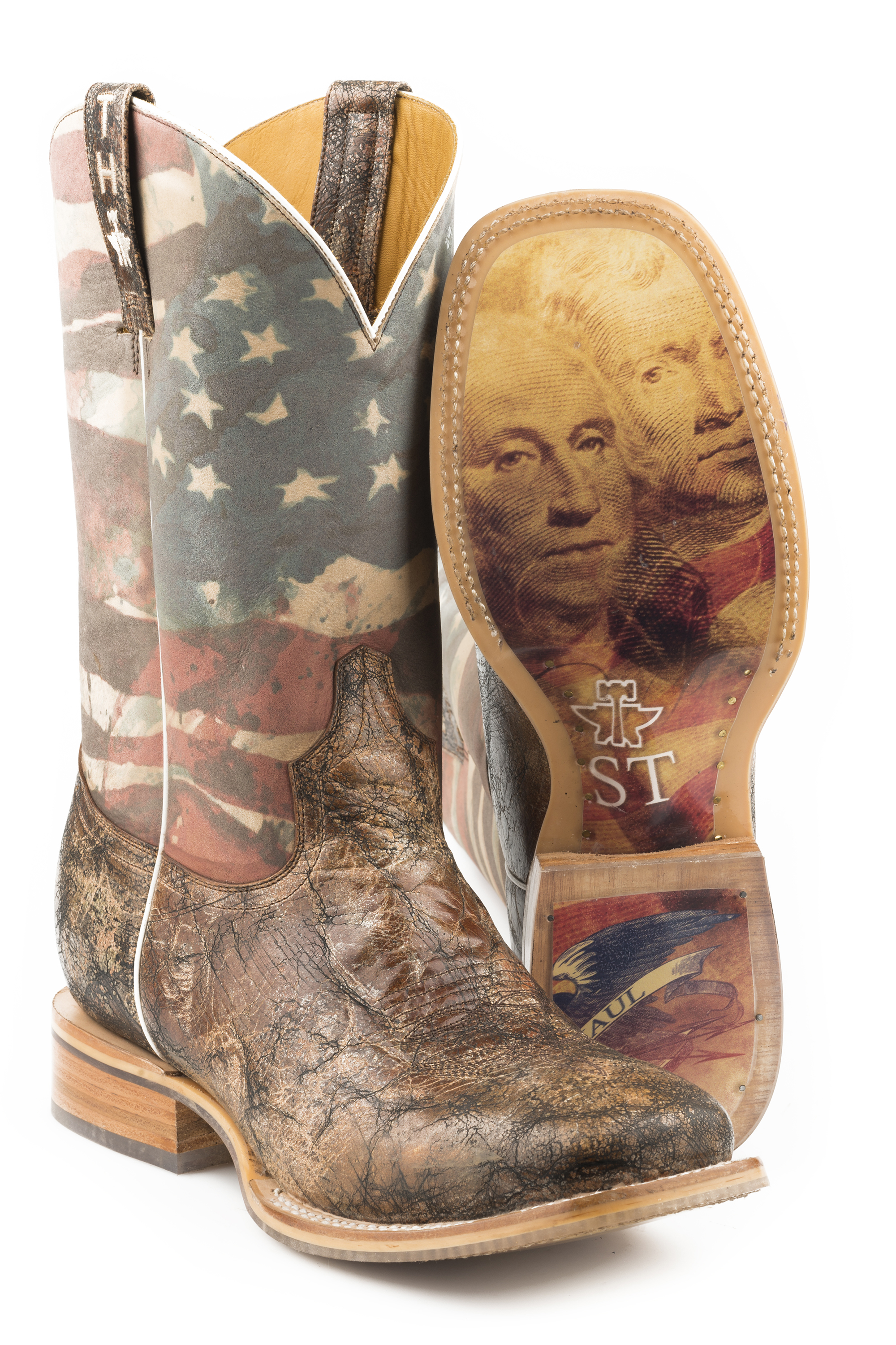 Land Of The Free / Presidential Sole Mens Brown Land Of The Free