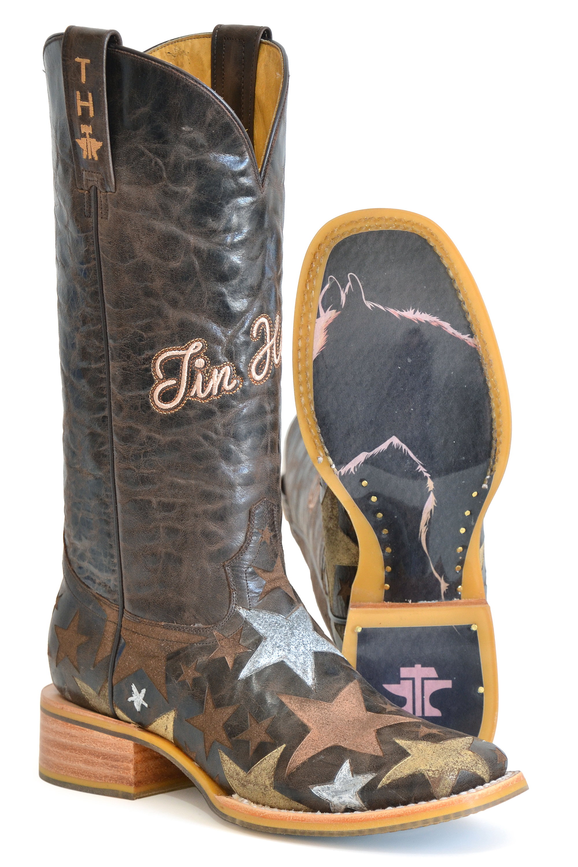 Hollywood Stars / Horse Lover Sole Womens Brown Hollywood Stars